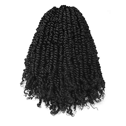 Tiana Passion Twist Hair Pre-Twisted Pre-Looped Passion Twists Crochet Braids Made Of Bohemian Hair Synthetic Braiding Hair Extension - Toyotress