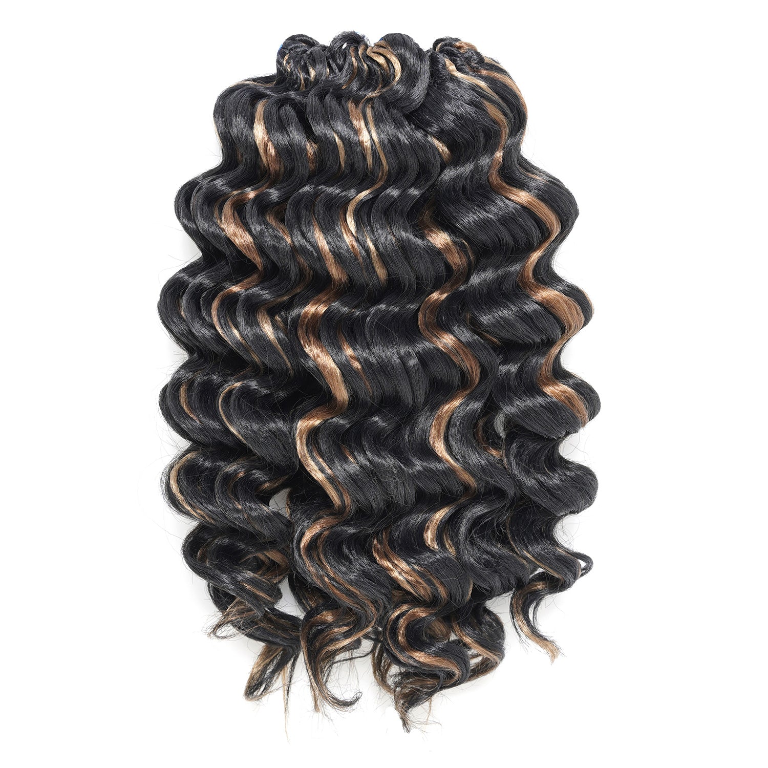 FAST SHIPPING 3-5 DAY OC | Toyotress Ocean Wave Crochet Hair - 8 Packs Short Curly Water Wave Deep Twist Wavy Braids For Black Women Synthetic Braiding Hair Extensions