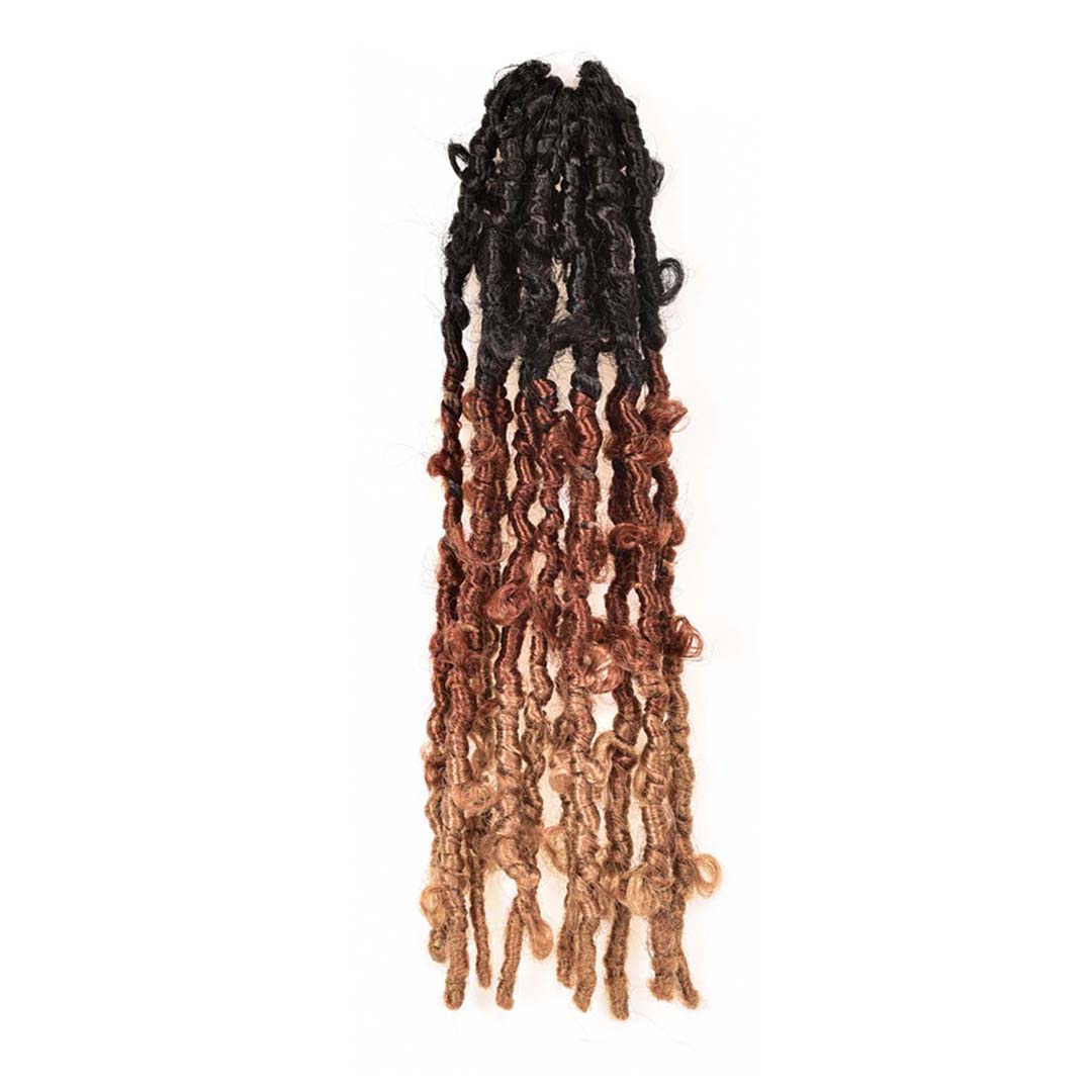 Facebook Group Benefit | Butterfly Locs 8 Packs | Pre-Looped Distressed Braiding Synthetic Crochet Hair