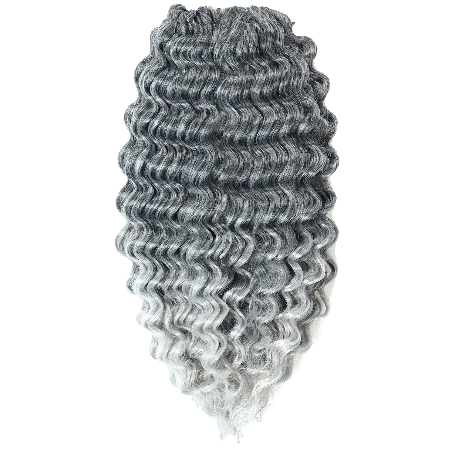 Clearance | Deep Wave Crochet Hair 10-14 Inch 8 Packs | Pre-Looped Wavy Curly Crochet Synthetic Hair