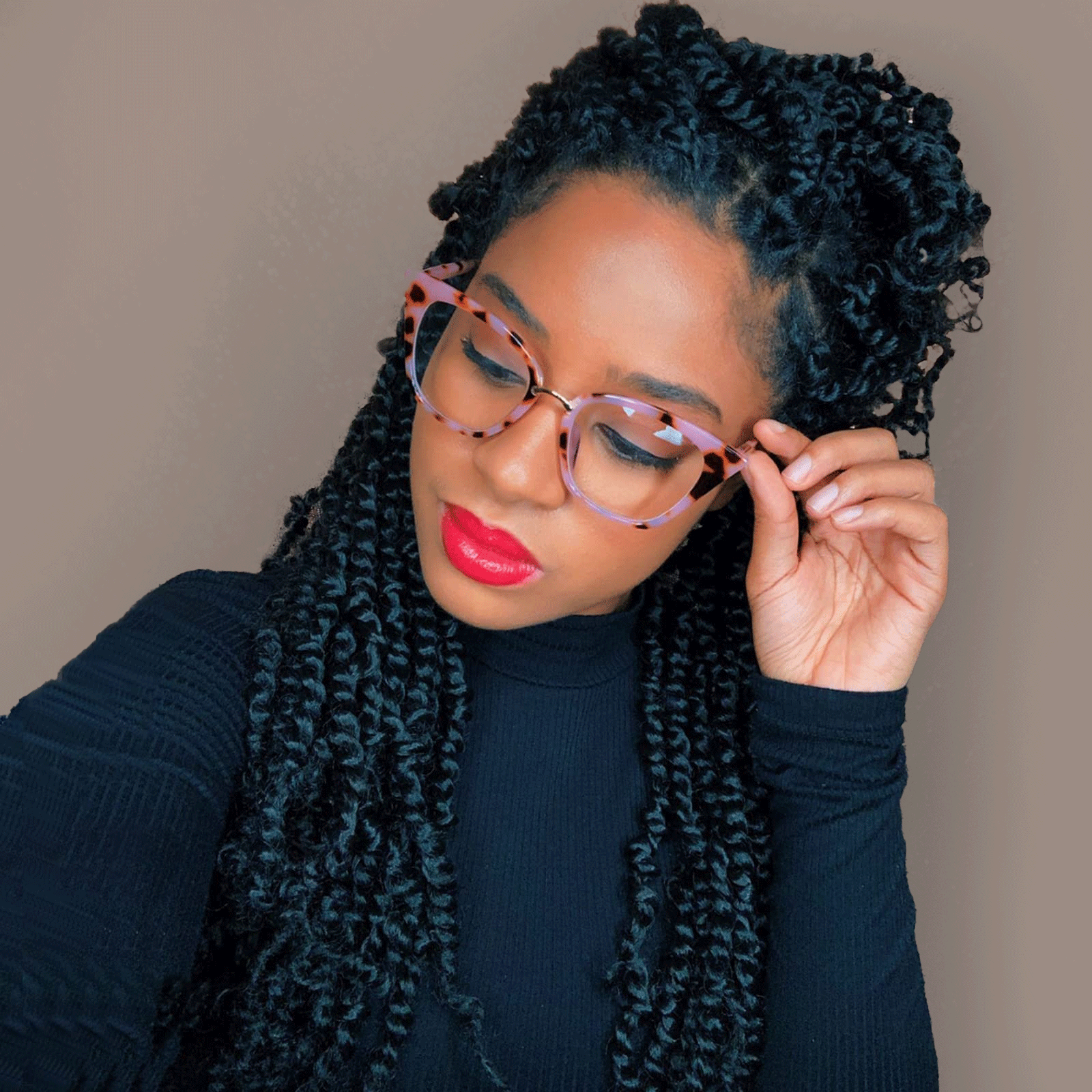 8 Packs Tiana Passion Twist 6-20 Inch | Pre-Twisted Pre-Looped Pre-Twisted Synthetic Crochet Hair