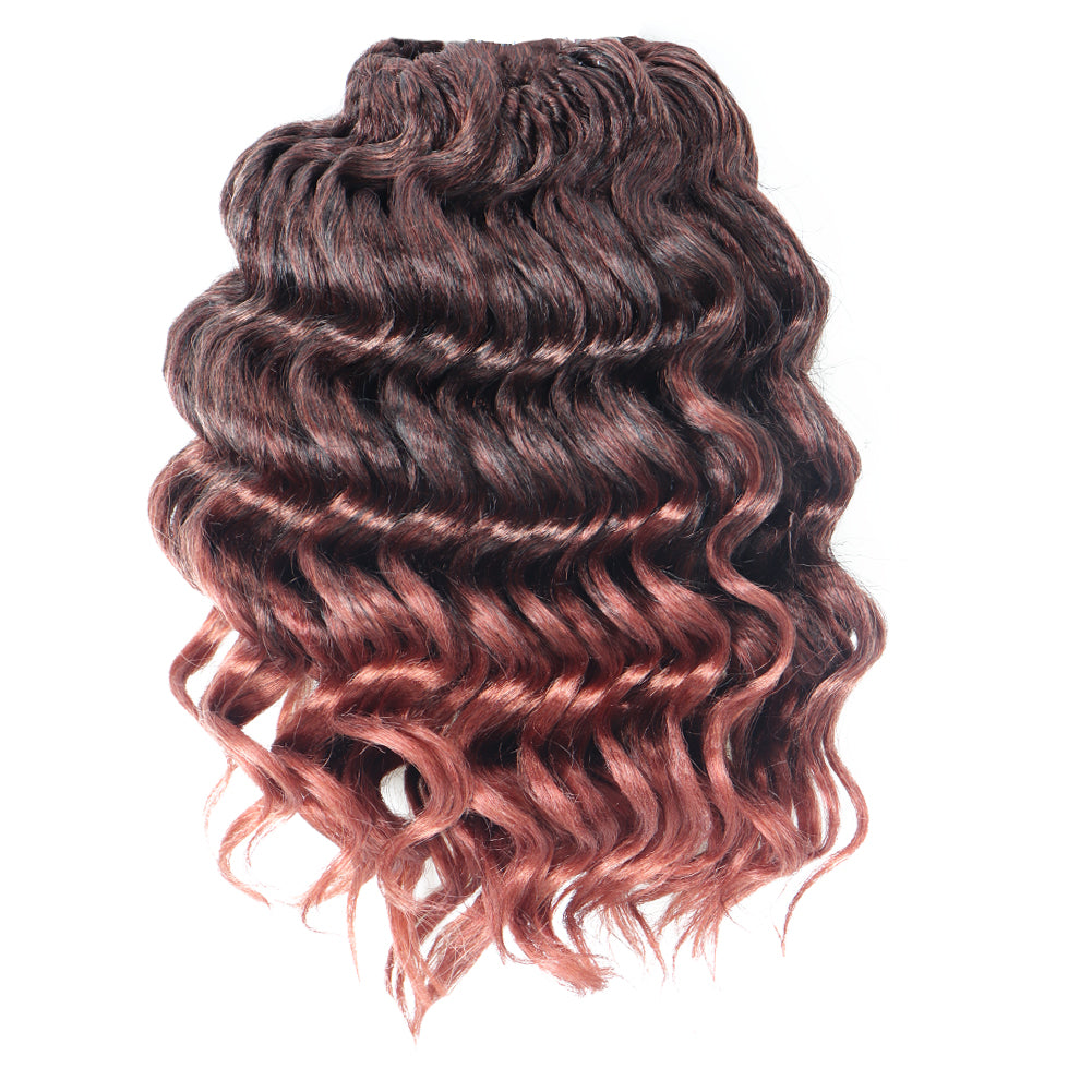 Facebook Group Benefit |  Ocean Wave Crochet Hair 9-30 Inch 8 Packs | Synthetic Wave Curly Hair Extensions