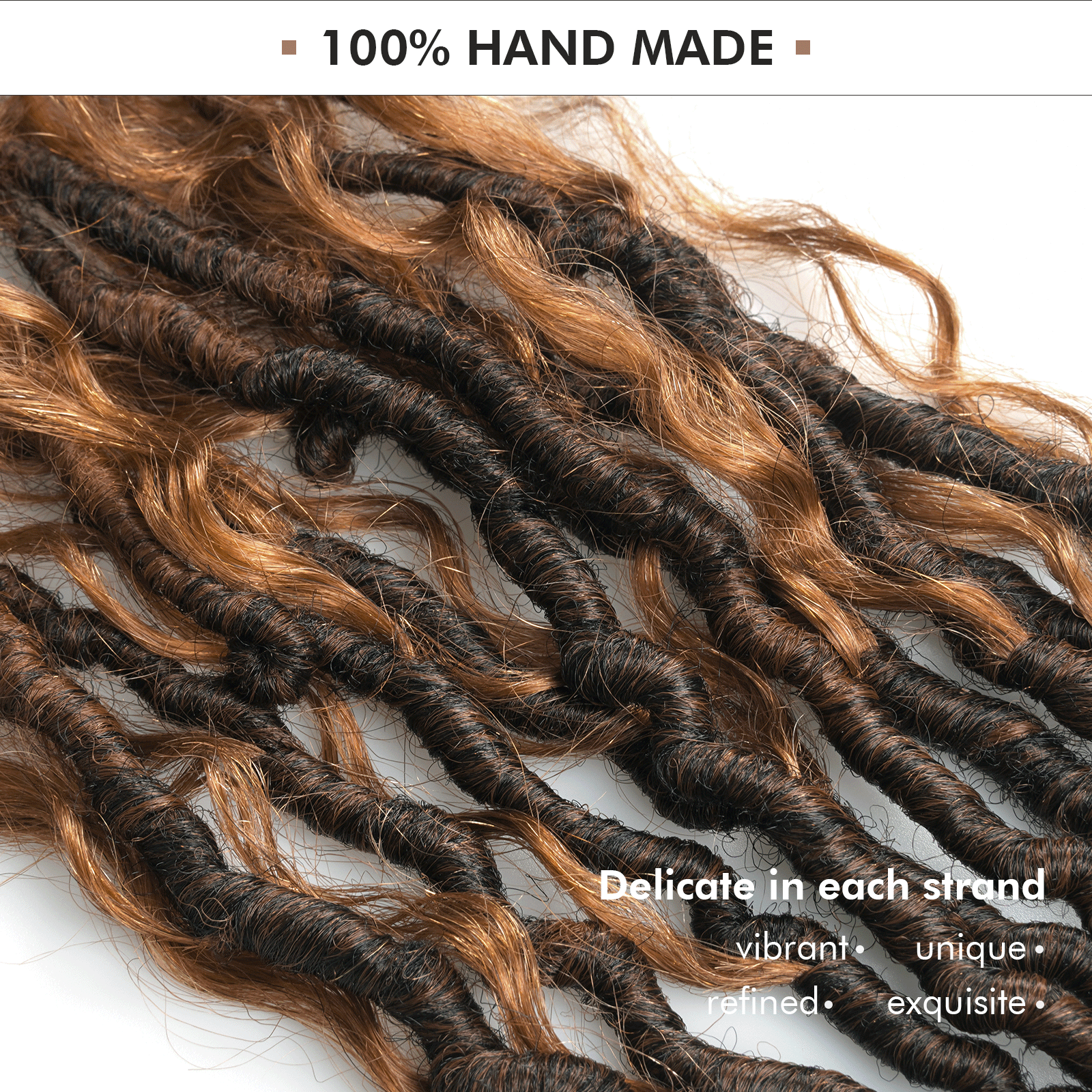 8 Packs Updated | Toyotress Crochet Boho Locs Braiding Hair With Human Hair Curls Pre Looped Goddess Boho Dreadlocks Curly Full Ends Hair Extensions