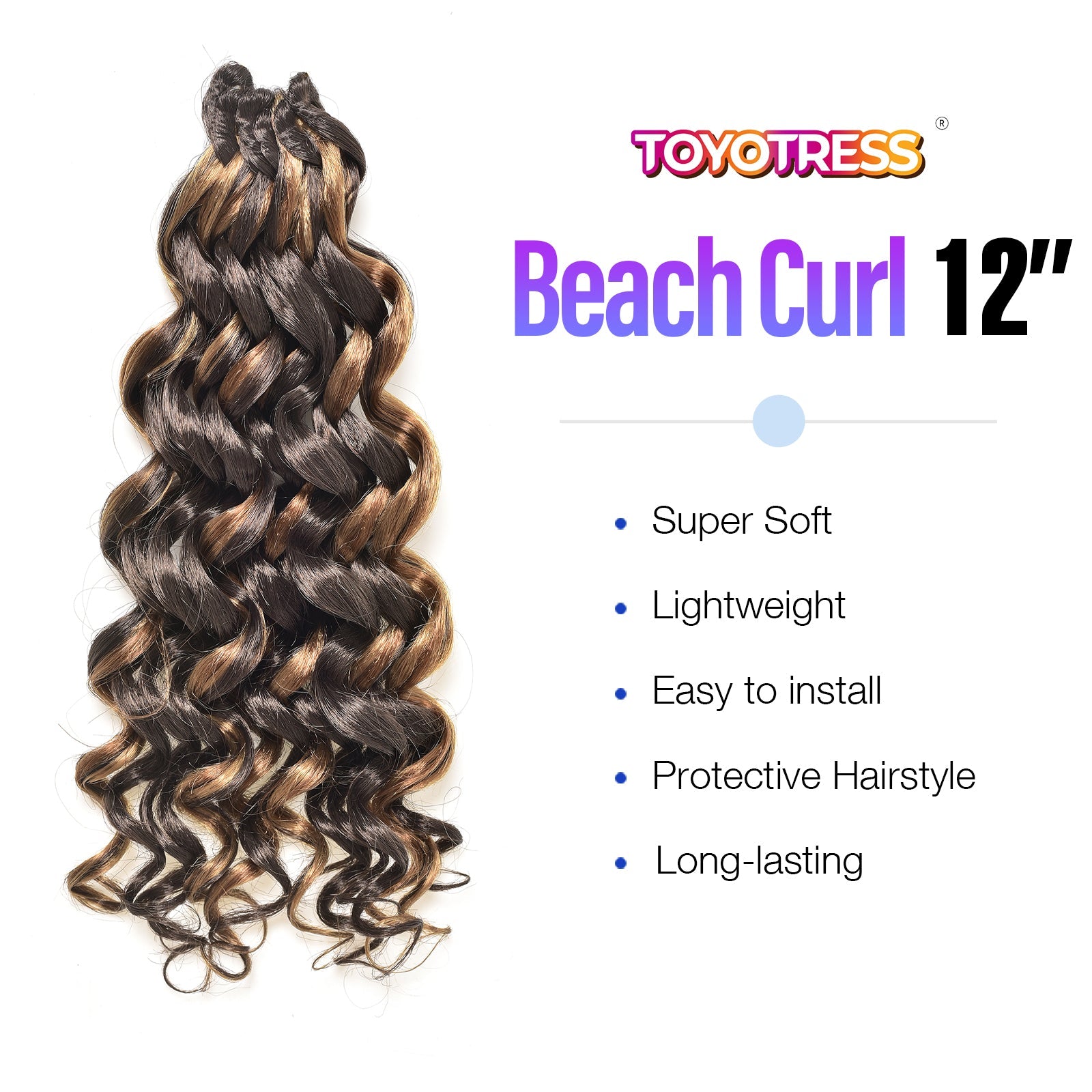 Facebook Group Benefit| Gogo Curl Crochet Hair 8 packs | CoCo Curl Jamaican Bounce Wavy Curly Pre-Looped Synthetic Hair