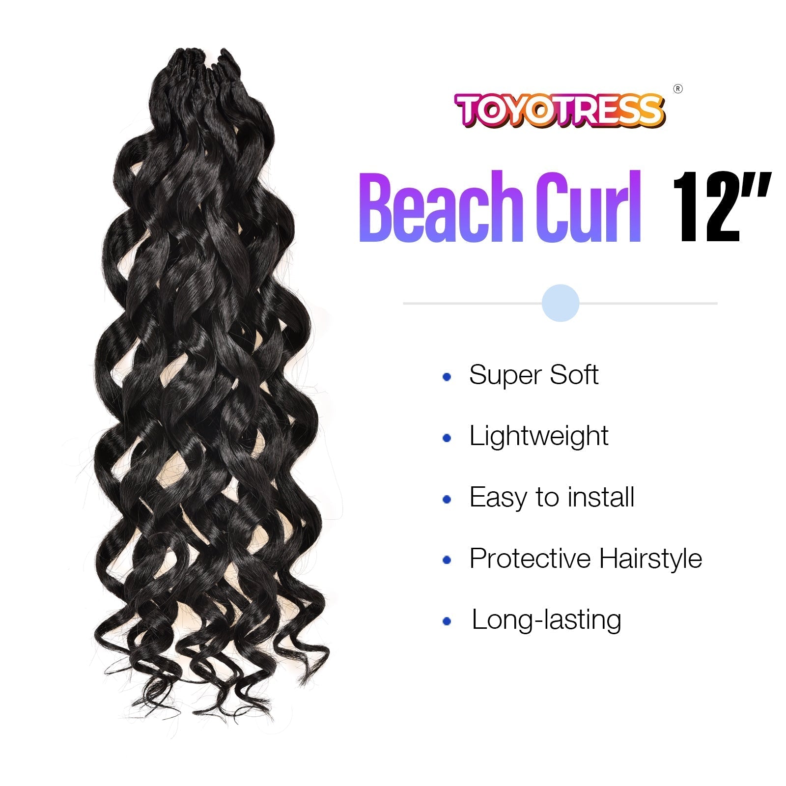 Facebook Group Benefit| Gogo Curl Crochet Hair 8 packs | CoCo Curl Jamaican Bounce Wavy Curly Pre-Looped Synthetic Hair