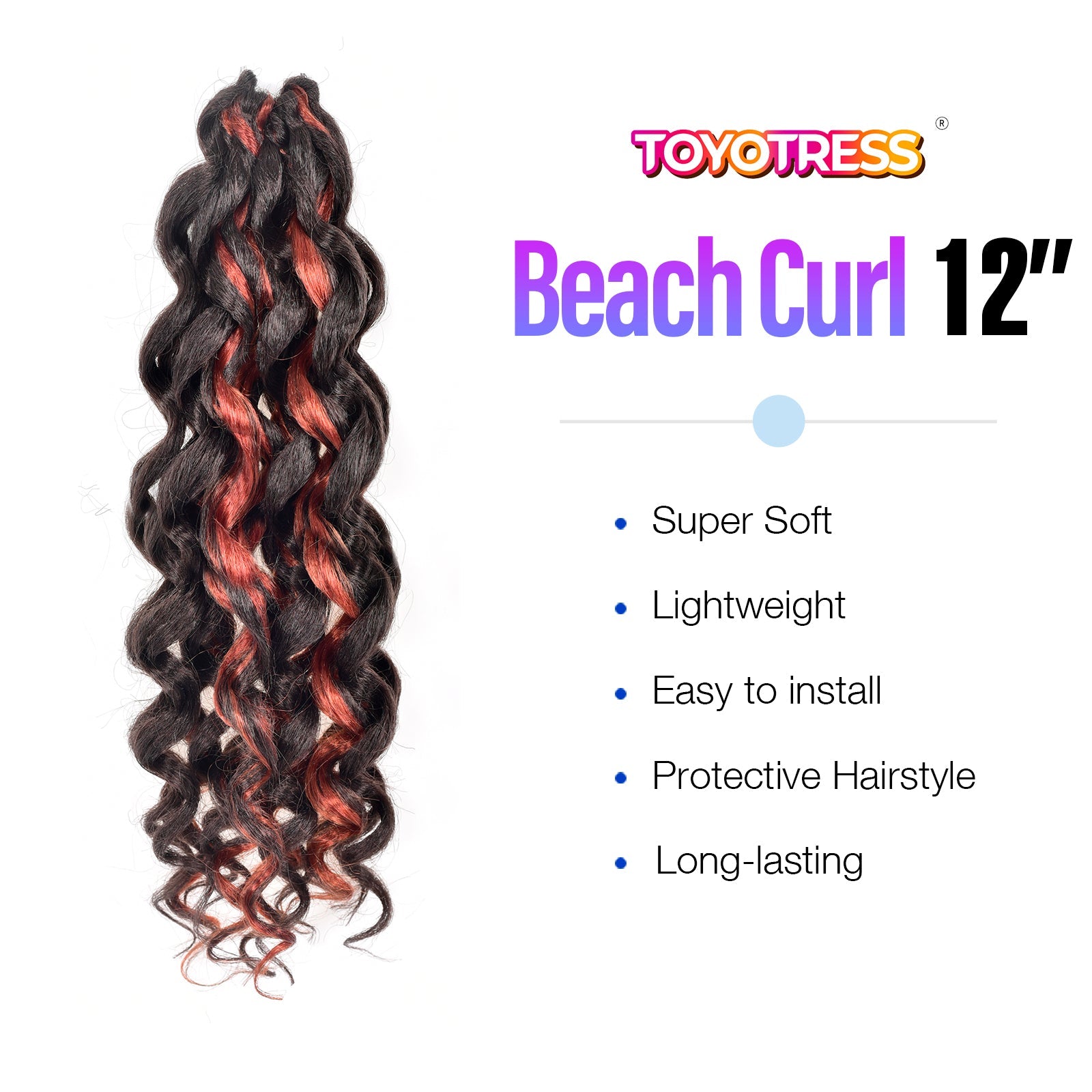 Facebook Group Benefit| Gogo Curl Crochet Hair 8 packs | CoCo Curl Jamaican Bounce Wavy Curly Pre-Looped Synthetic Hair