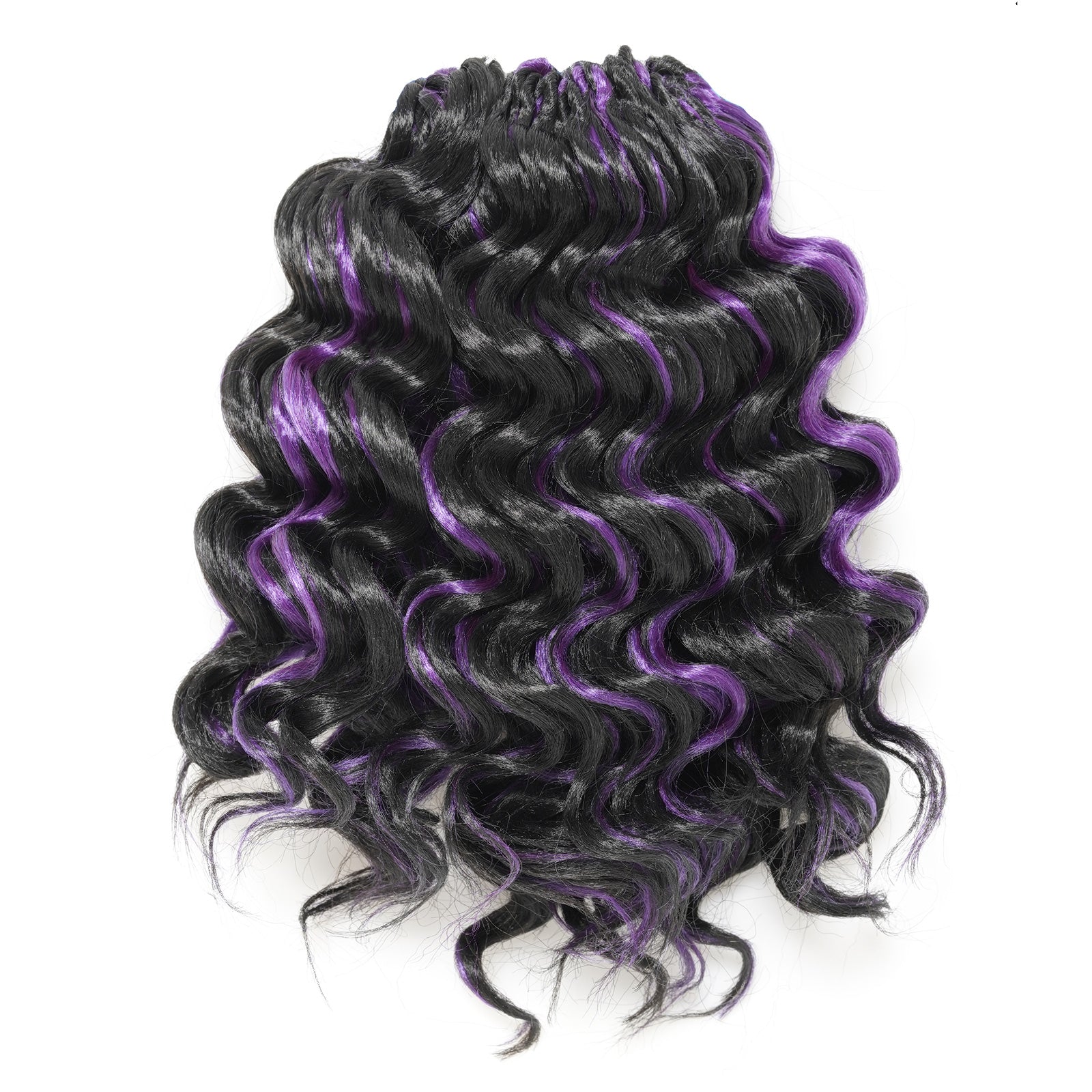 Facebook Group Benefit |  Ocean Wave Crochet Hair 9-30 Inch 8 Packs | Synthetic Wave Curly Hair Extensions