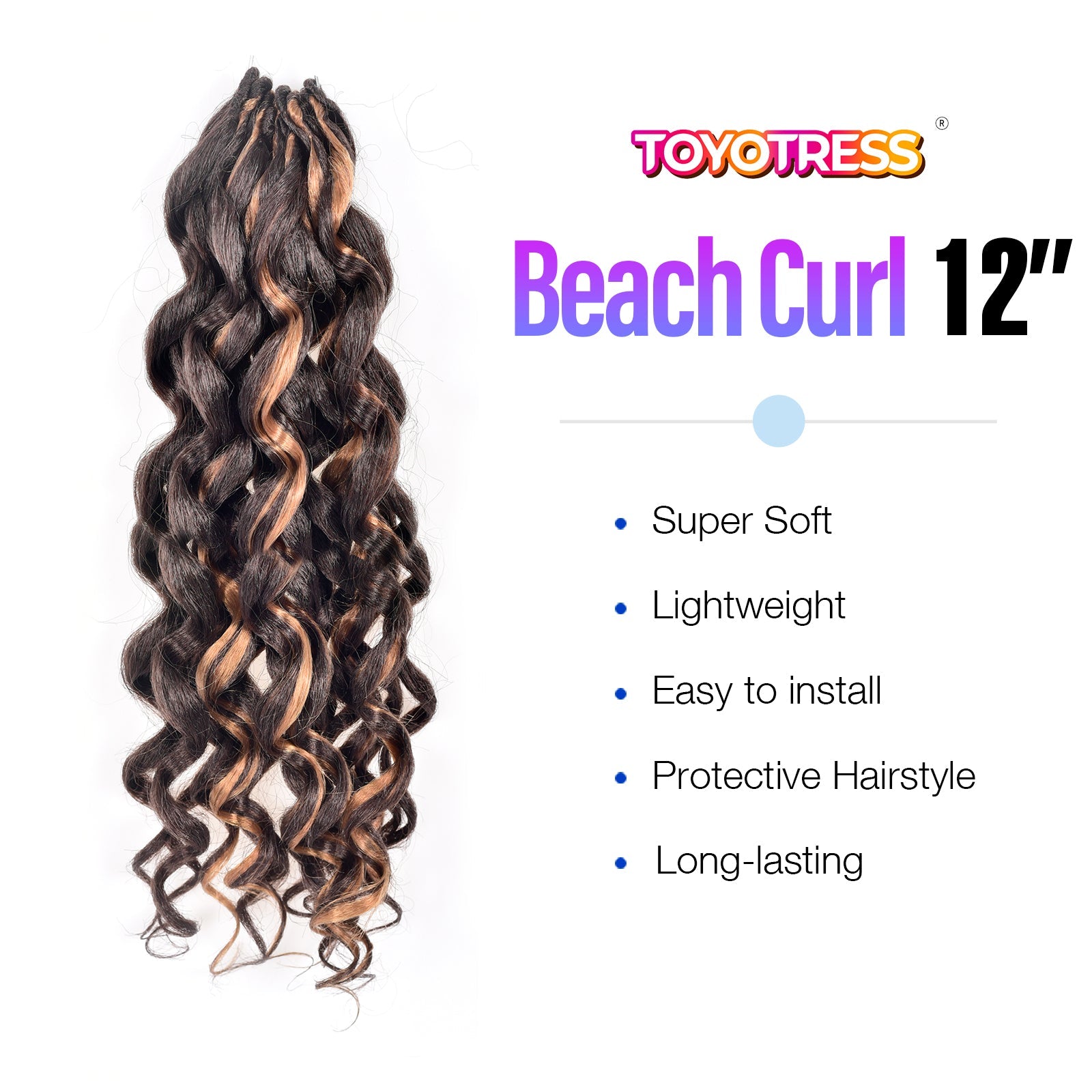 Facebook Group Benefit| Gogo Curl Crochet Hair 8 packs | CoCo Curl Jamaican Bounce Wavy Curly Pre-Looped Synthetic Hair