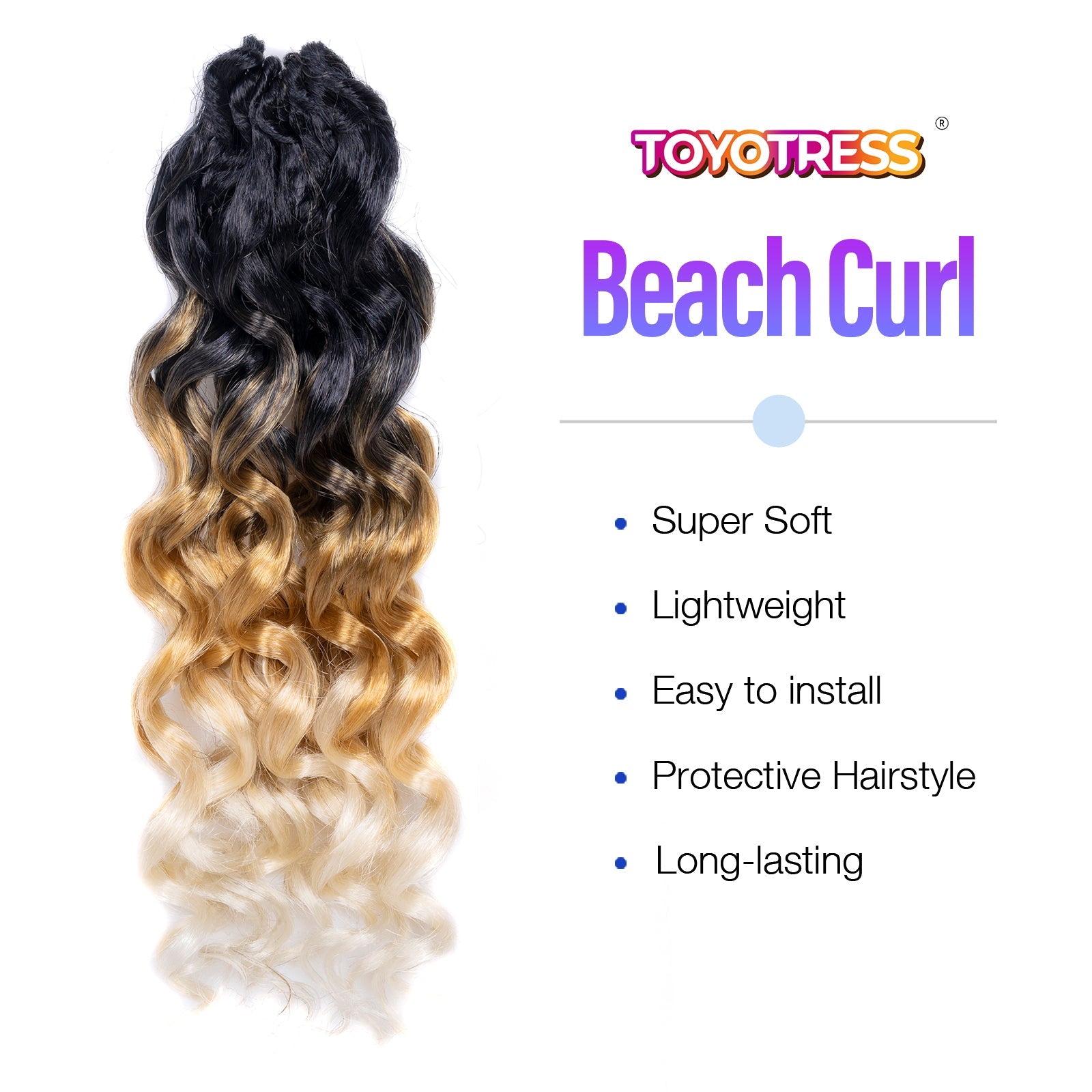 Facebook Group Benefit| Gogo Curl Crochet Hair 8 packs | CoCo Curl Jamaican Bounce Wavy Curly Pre-Looped Synthetic Hair