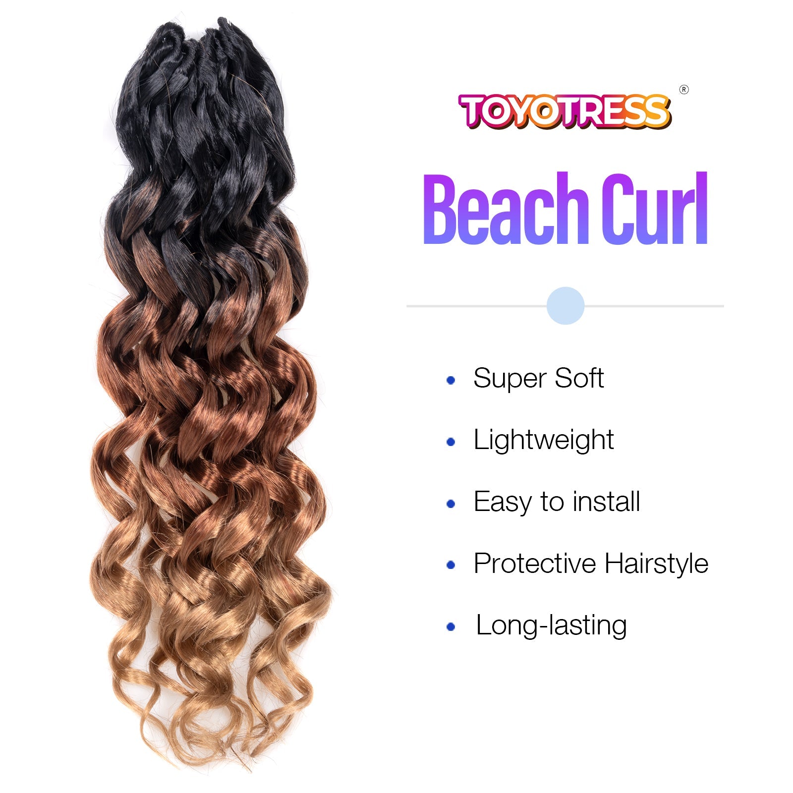 Facebook Group Benefit| Gogo Curl Crochet Hair 8 packs | CoCo Curl Jamaican Bounce Wavy Curly Pre-Looped Synthetic Hair