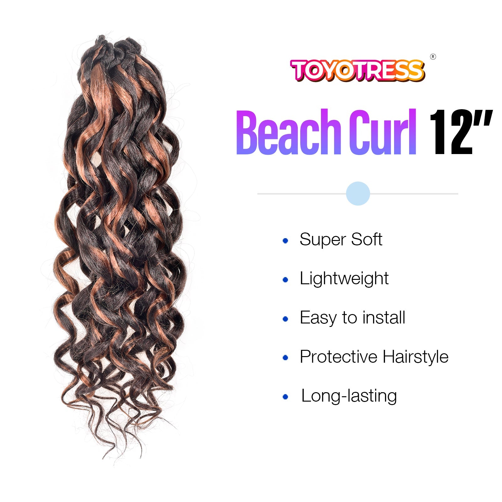 Facebook Group Benefit| Gogo Curl Crochet Hair 8 packs | CoCo Curl Jamaican Bounce Wavy Curly Pre-Looped Synthetic Hair