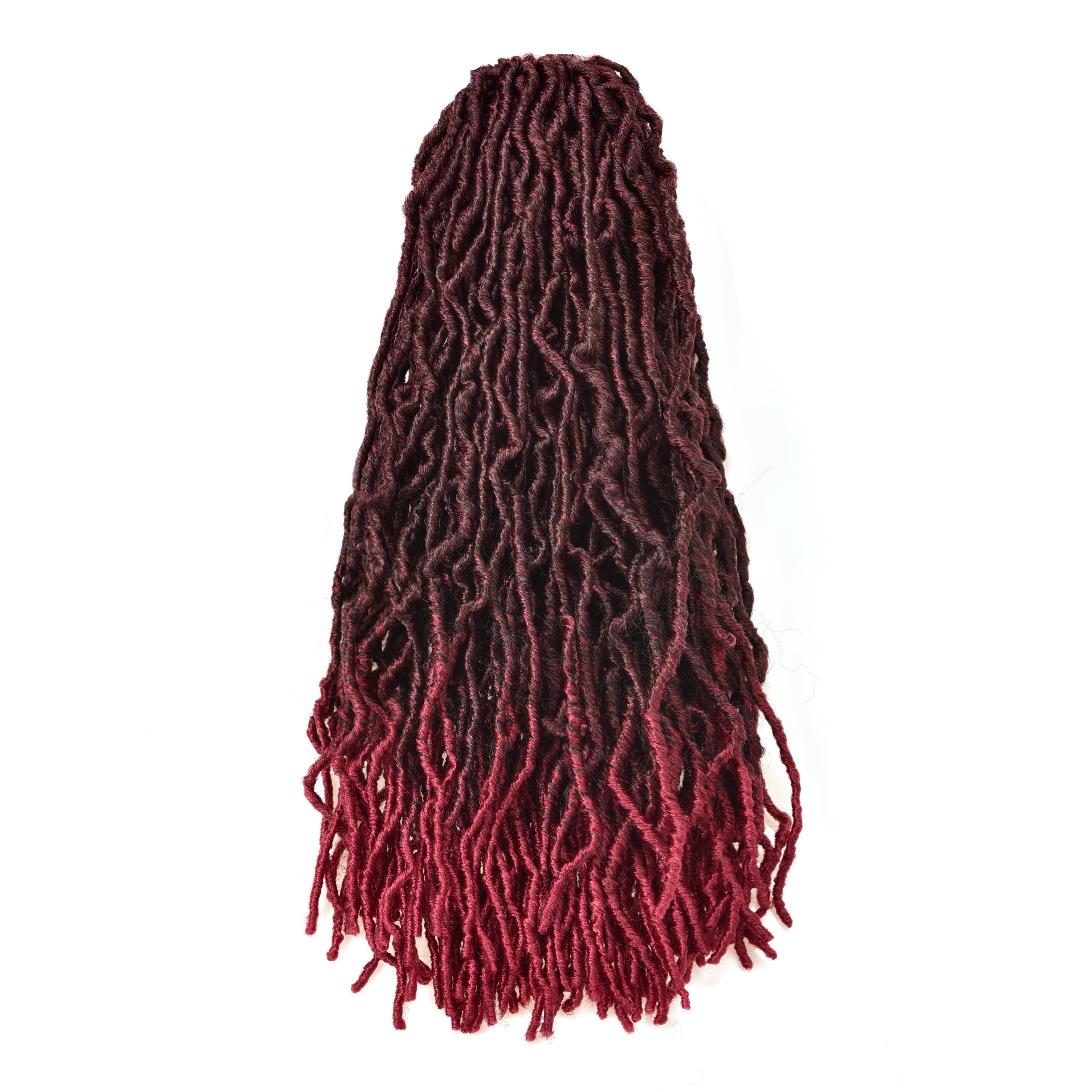 Faux Locs Crochet Hair Pre-Looped Handmade Crochet Braids Synthetic Braiding Hair