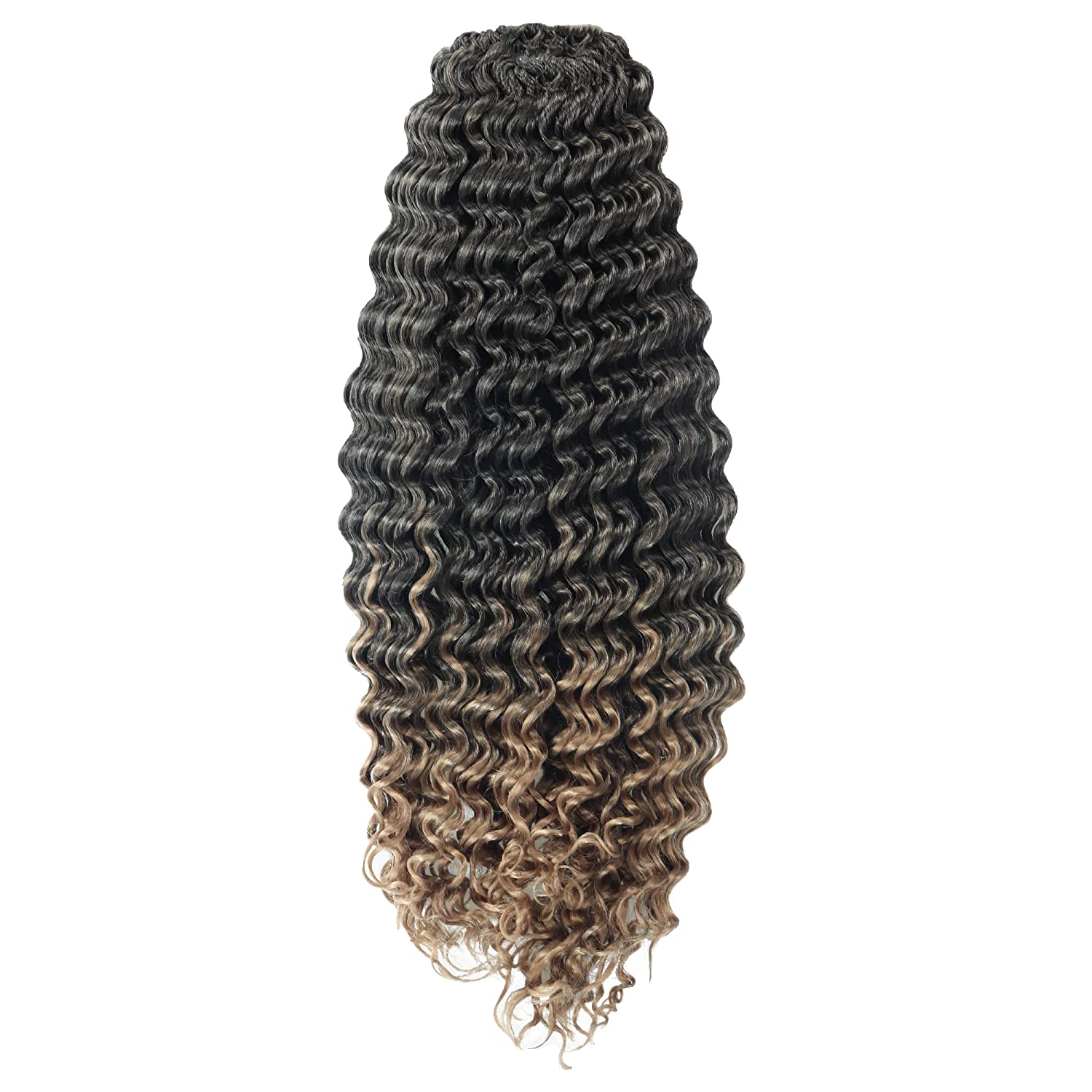 Facebook Group Benefit | Deep Wave Crochet Hair 10-14 Inch 8 Packs | Pre-Looped Wavy Curly Crochet Synthetic Hair