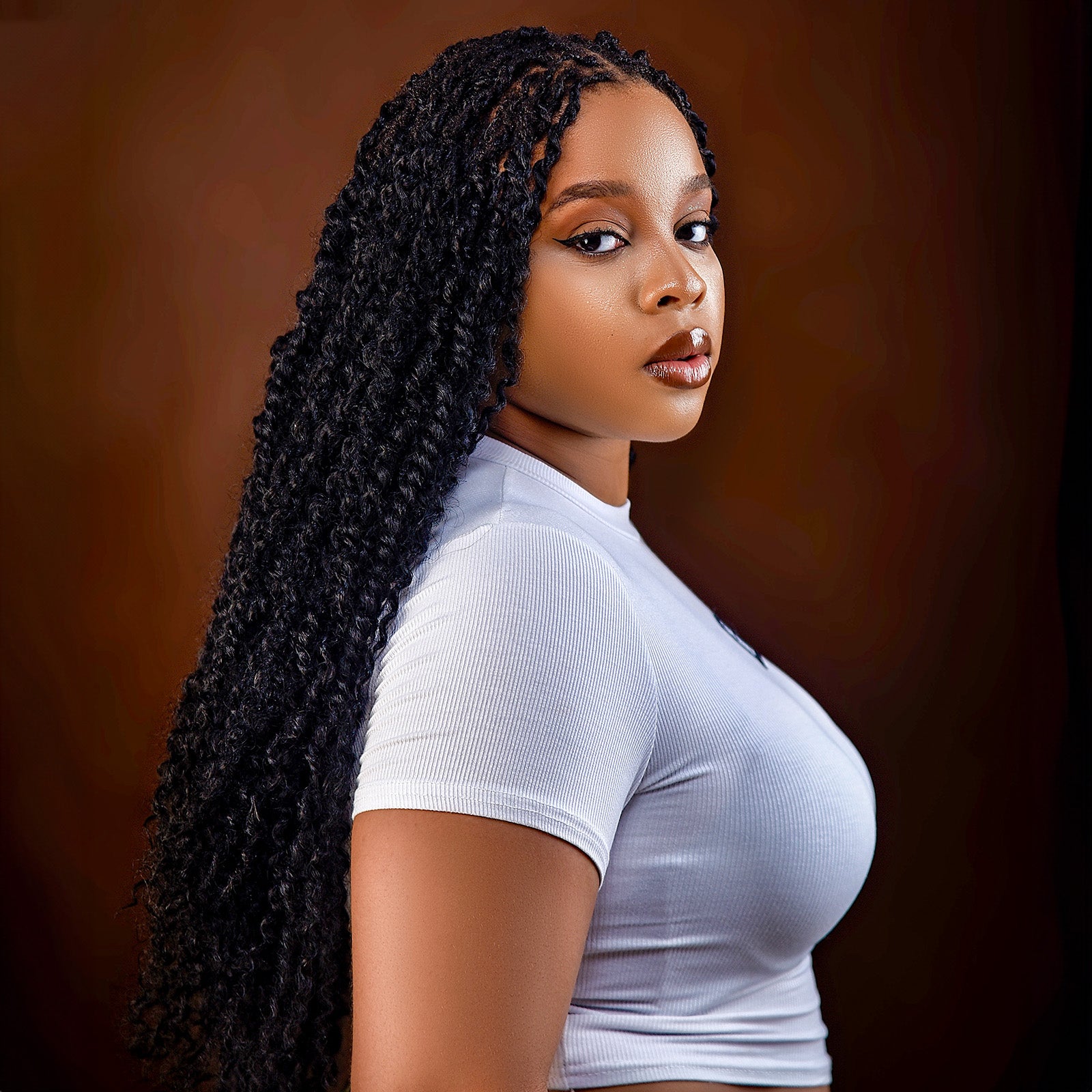 8 Packs Tiana Passion Twist 6-20 Inch | Pre-Twisted Pre-Looped Pre-Twisted Synthetic Crochet Hair