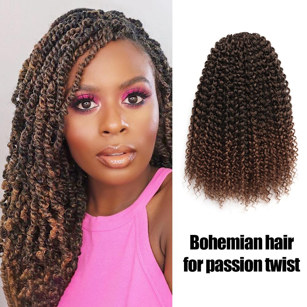 Bohemian Crochet Synthetic Braiding Hair Extension for Butterfly Locs or Passion Twists - Toyotress