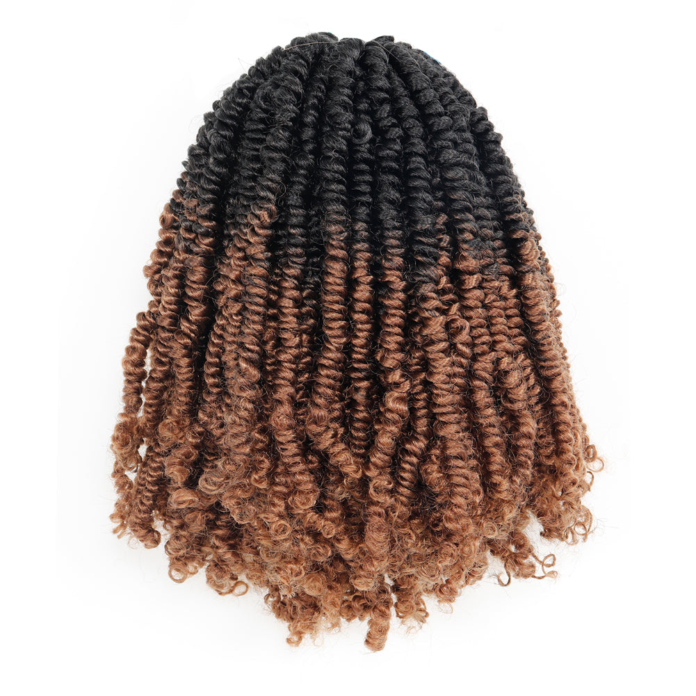 Bob Spring Twist Crochet Synthetic Braiding Hair Extensions - Toyotress