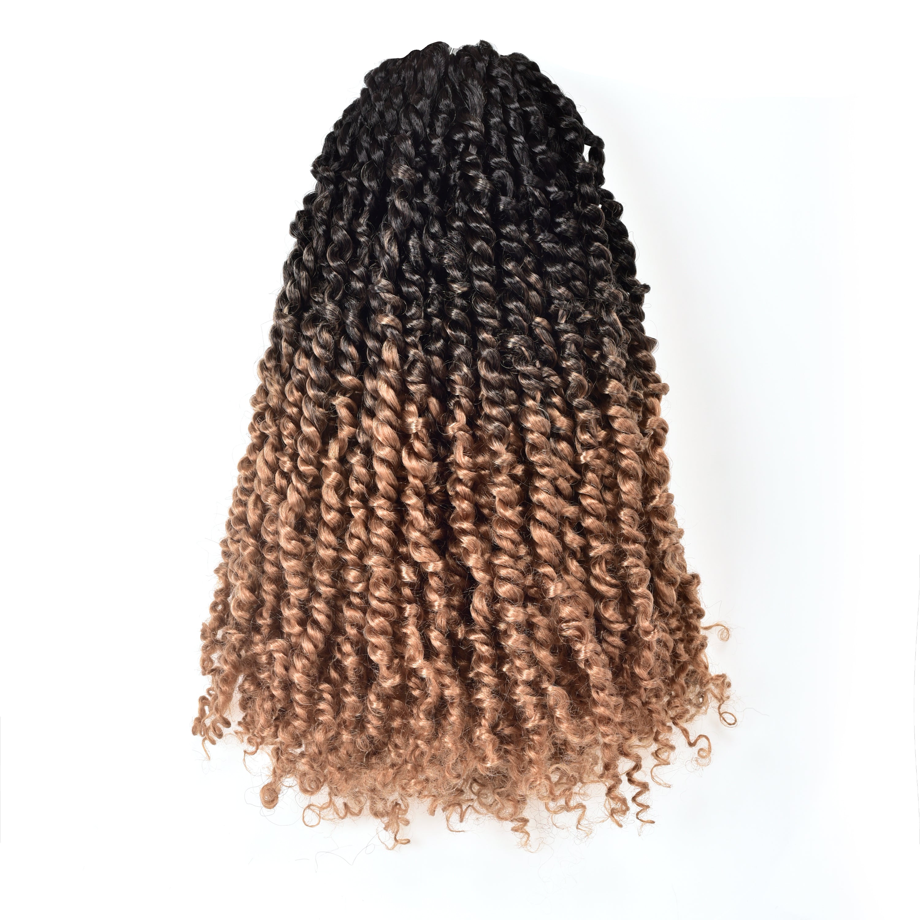 8 Packs Tiana Passion Twist 6-20 Inch | Pre-Twisted Pre-Looped Pre-Twisted Synthetic Crochet Hair