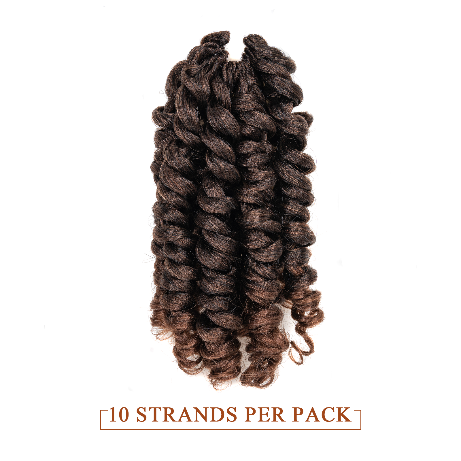 Facebook Group Benefit | Toyotress Wand Twist Crochet Hair | 10-12 Inch Natural Black Pre-twisted Jamaican Bounce Wand Twist Crochet Braids Synthetic Braiding Hair Extensions