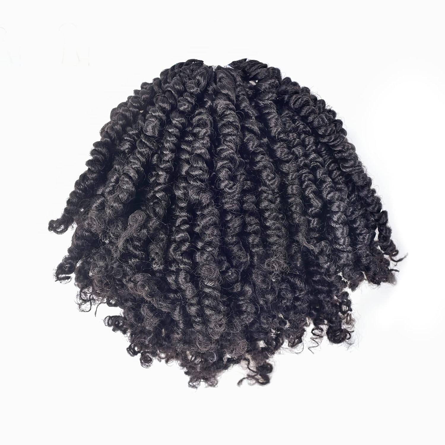 ( US ONLY) FAST SHIPPING NB | ToyoTress Tiana Passion Twist Hair - Pre-twisted Crochet Braids Natural Black, Pre-looped Synthetic Braiding Hair Extensions