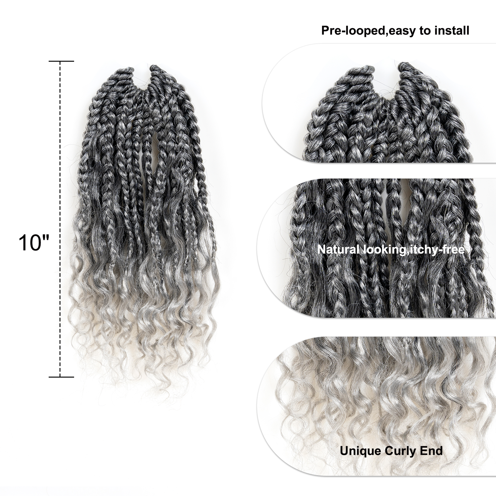 Goddess Box Braids Crochet Hair