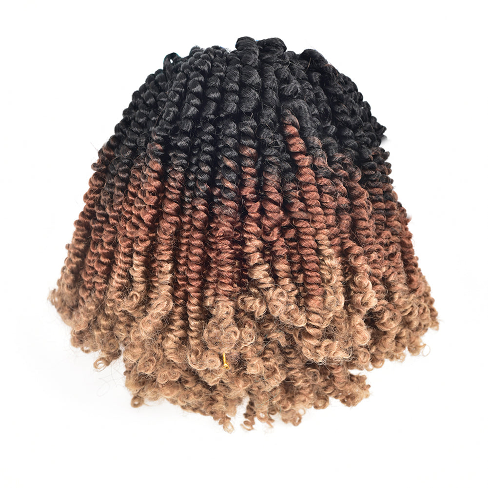 Bob Spring Twist Crochet Synthetic Braiding Hair Extensions - Toyotress