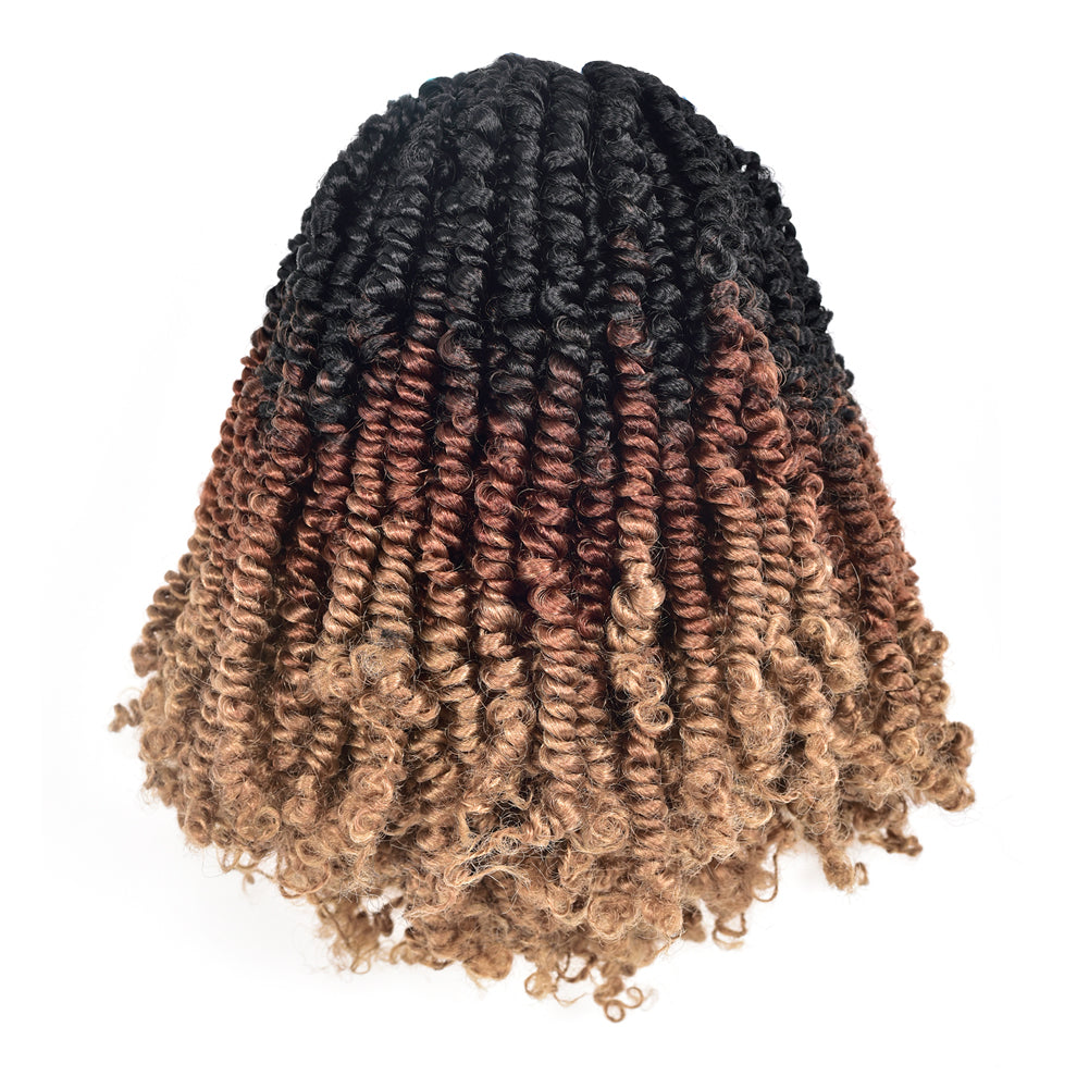 Bob Spring Twist Crochet Synthetic Braiding Hair Extensions - Toyotress