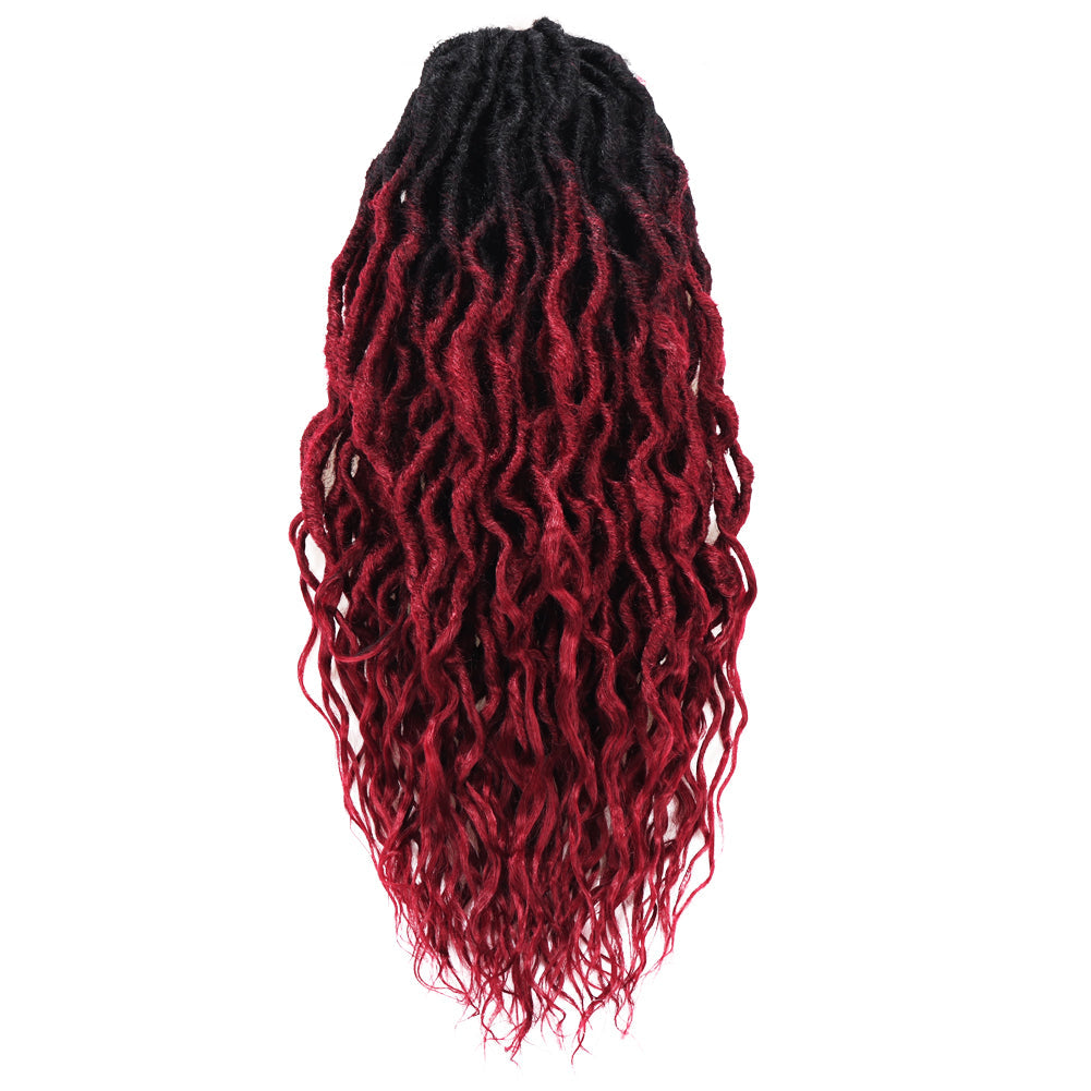 Toyotress wavy locs gypsy locs crochet hair extensions