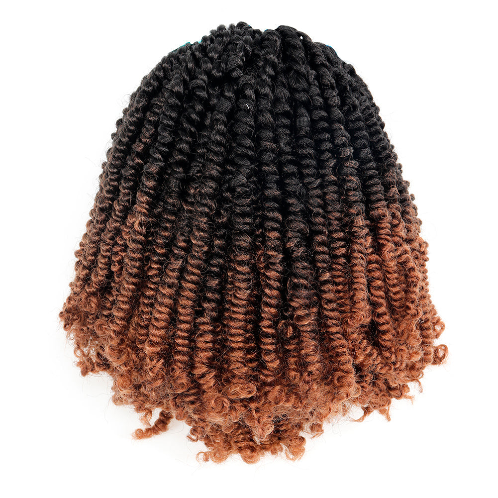 Bob Spring Twist Crochet Synthetic Braiding Hair Extensions - Toyotress