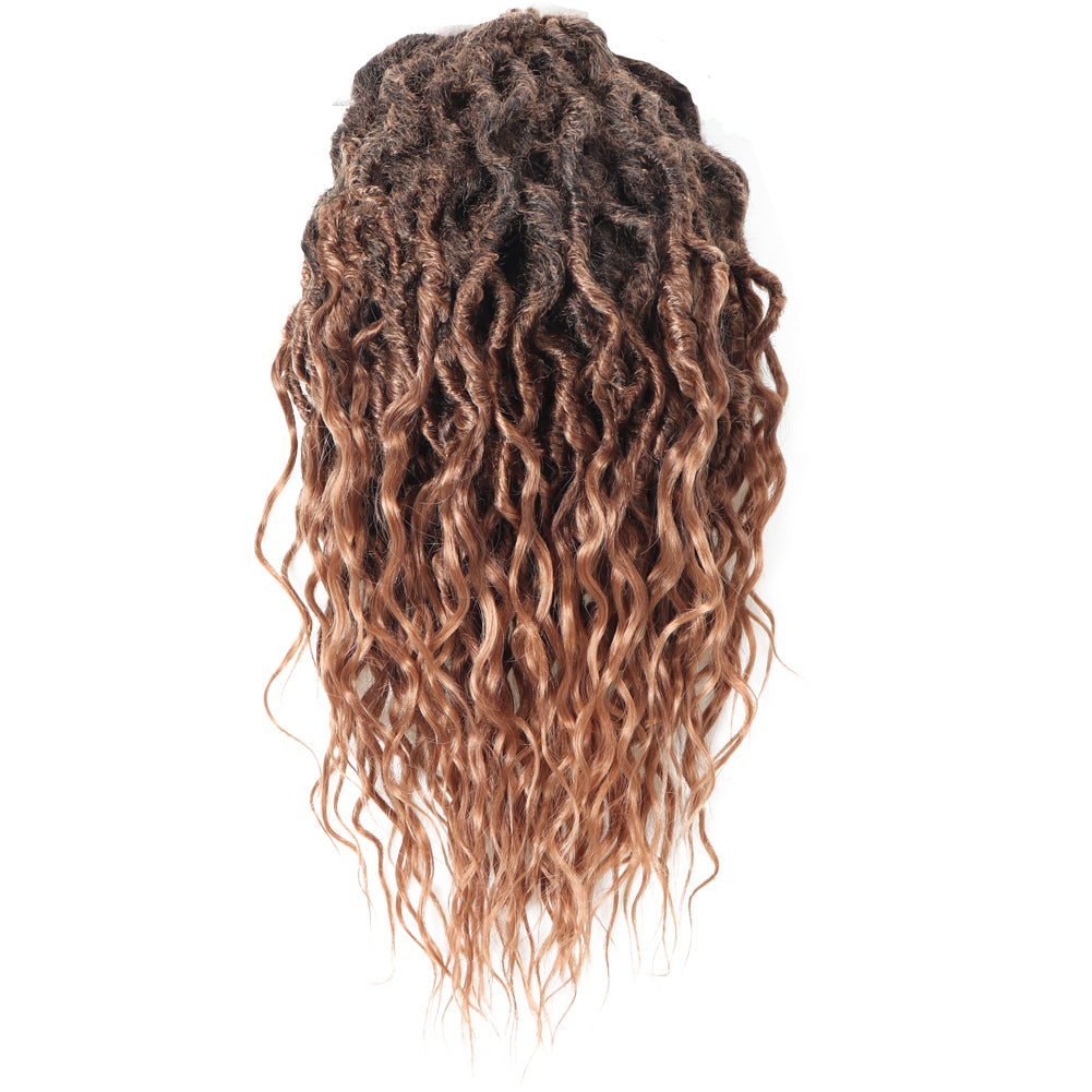 Toyotress wavy locs gypsy locs crochet hair extensions