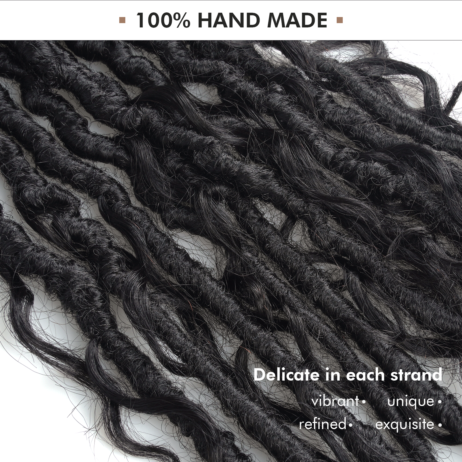 8 Packs | Toyotress Crochet Boho Locs Braiding Hair With Human Hair Curls  Pre Looped Goddess Boho Dreadlocks Curly Full Ends Hair Extensions