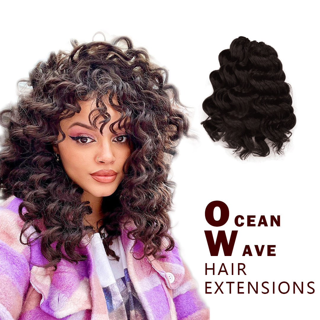 Ocean Wave Synthetic Crochet Braiding Hair Extensions - Toyotress