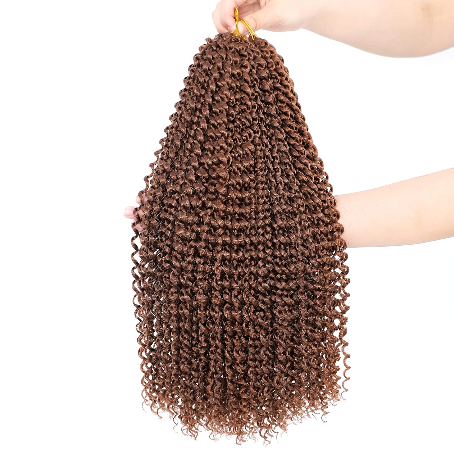 Facebook Group Benefit | TOYOTRESS Water Wave Passion Twist Hair 6/7 Packs - Ombre Orange Water Wave Crochet Braids Synthetic Braiding Hair Extensions