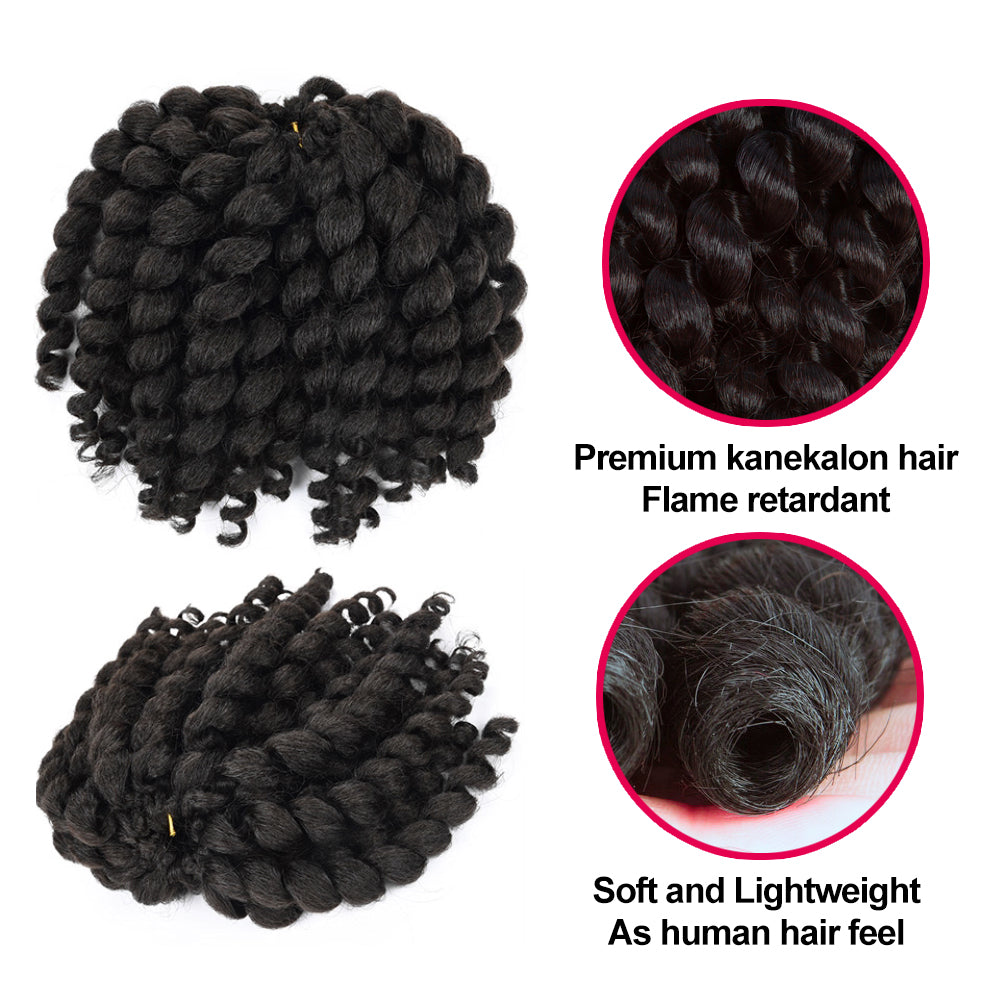 Wand Curl Synthetic Braiding Hair Exentions - Toyotress