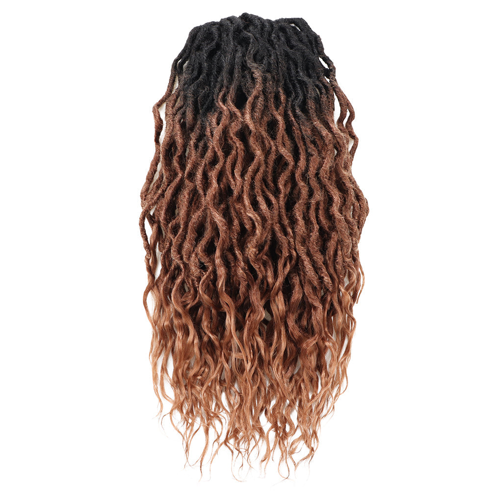 Toyotress wavy locs gypsy locs crochet hair extensions