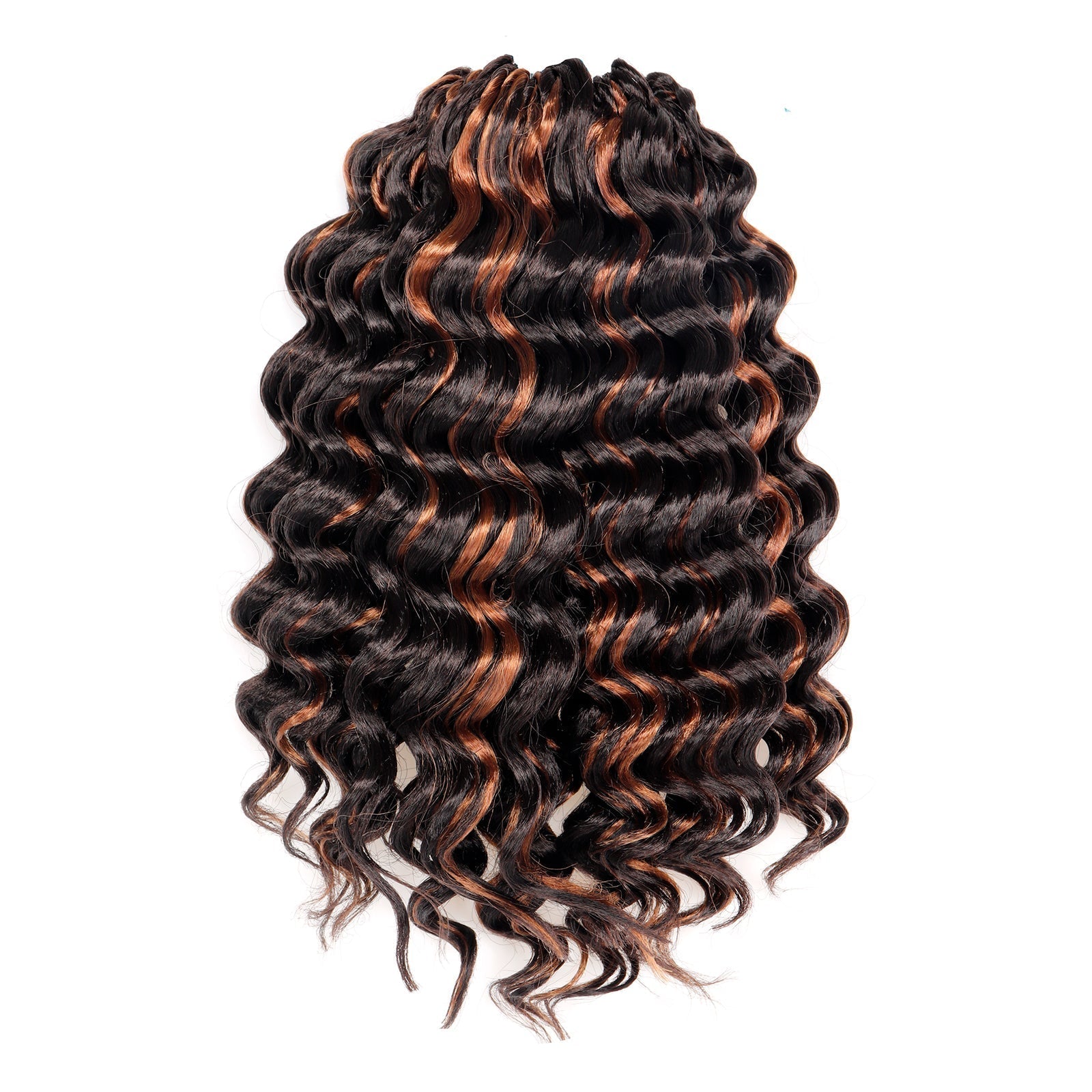 Deep Wave Synthetic Crochet Braiding Hair Extensions - Toyotress