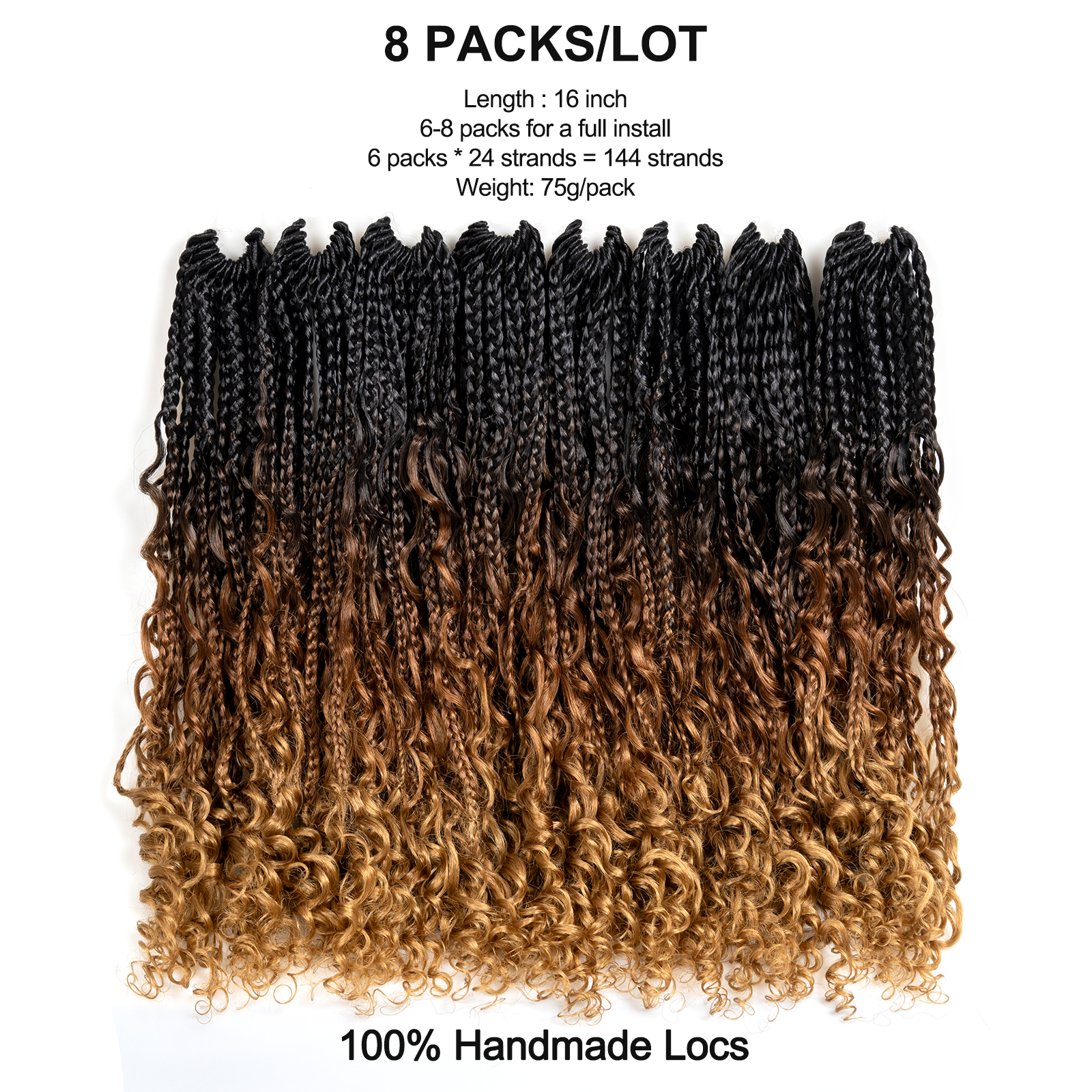 Goddess Box Braids Crochet Hair