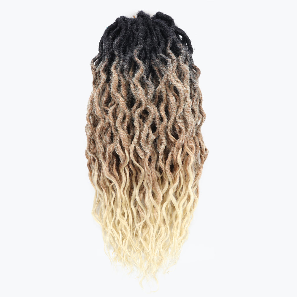 Toyotress wavy locs gypsy locs crochet hair extensions