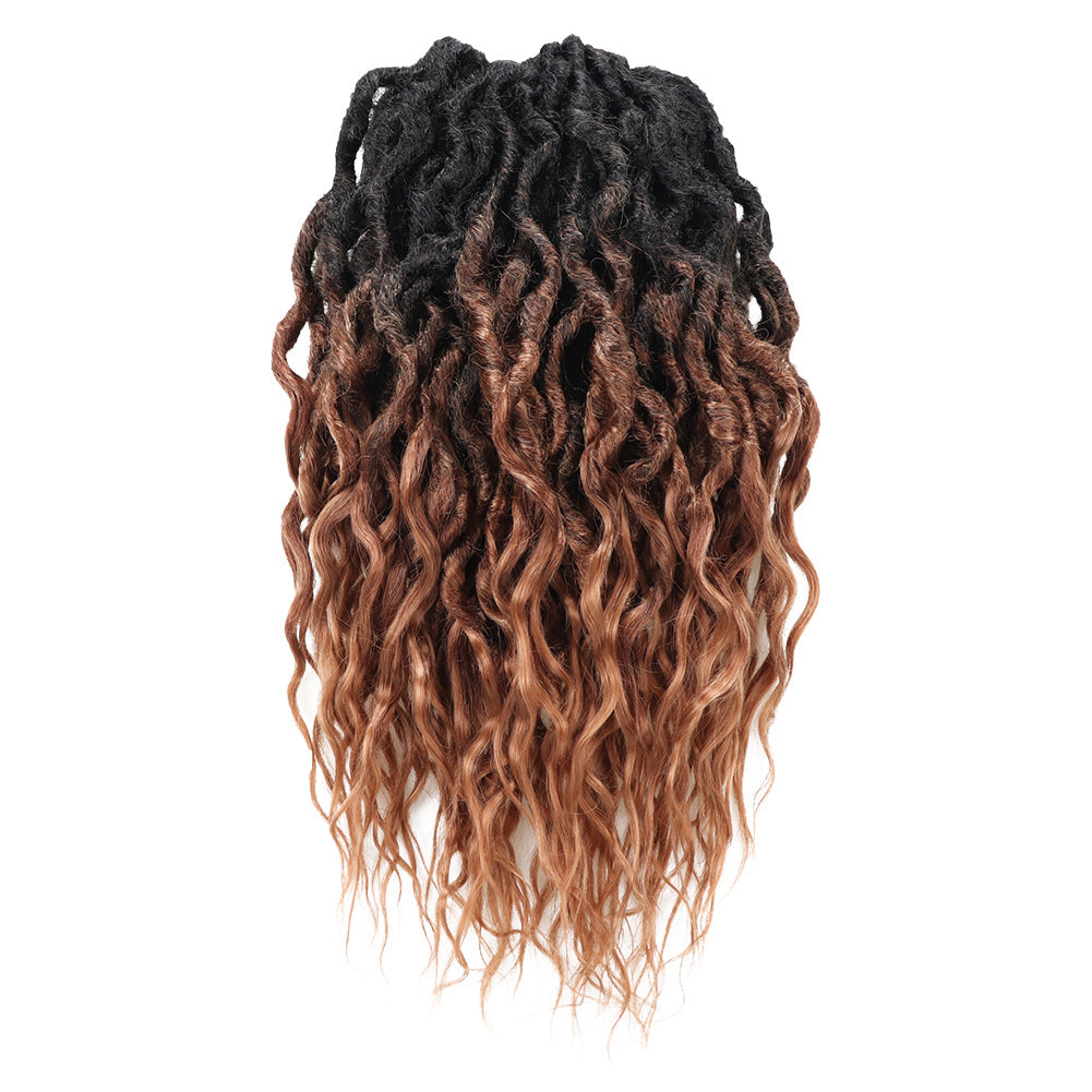 Toyotress wavy locs gypsy locs crochet hair extensions