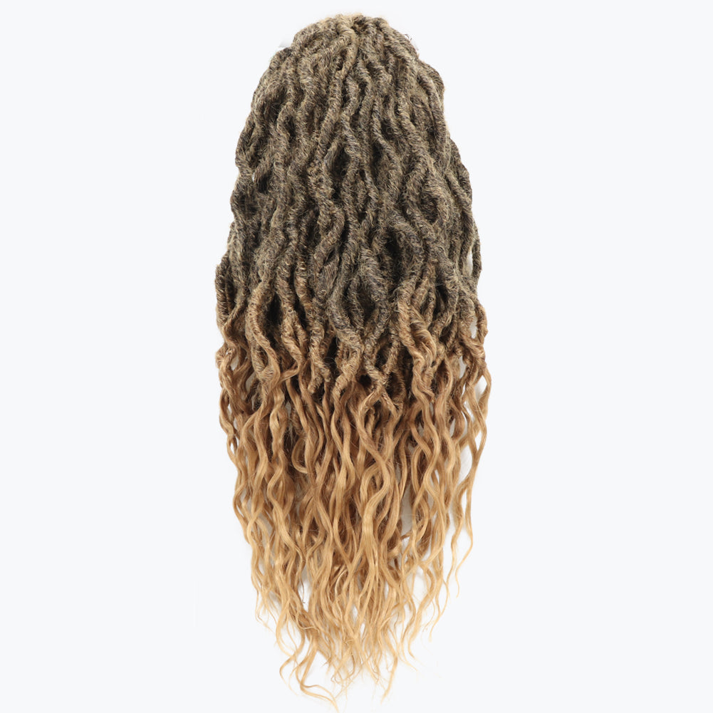 Toyotress wavy locs gypsy locs crochet hair extensions