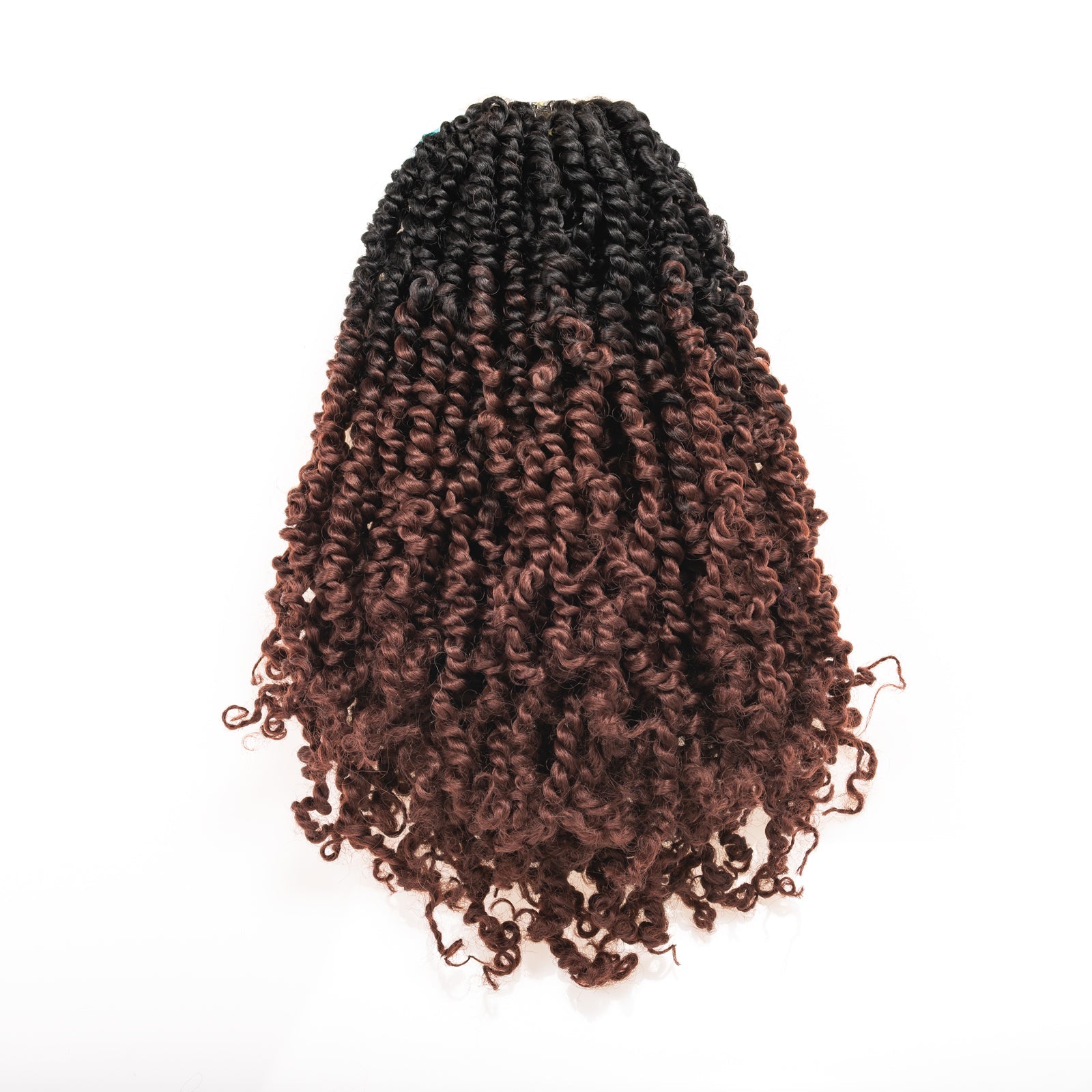 Tiana Passion Twist Hair Pre-Twisted Pre-Looped Passion Twists Crochet Braids Made Of Bohemian Hair Synthetic Braiding Hair Extension - Toyotress