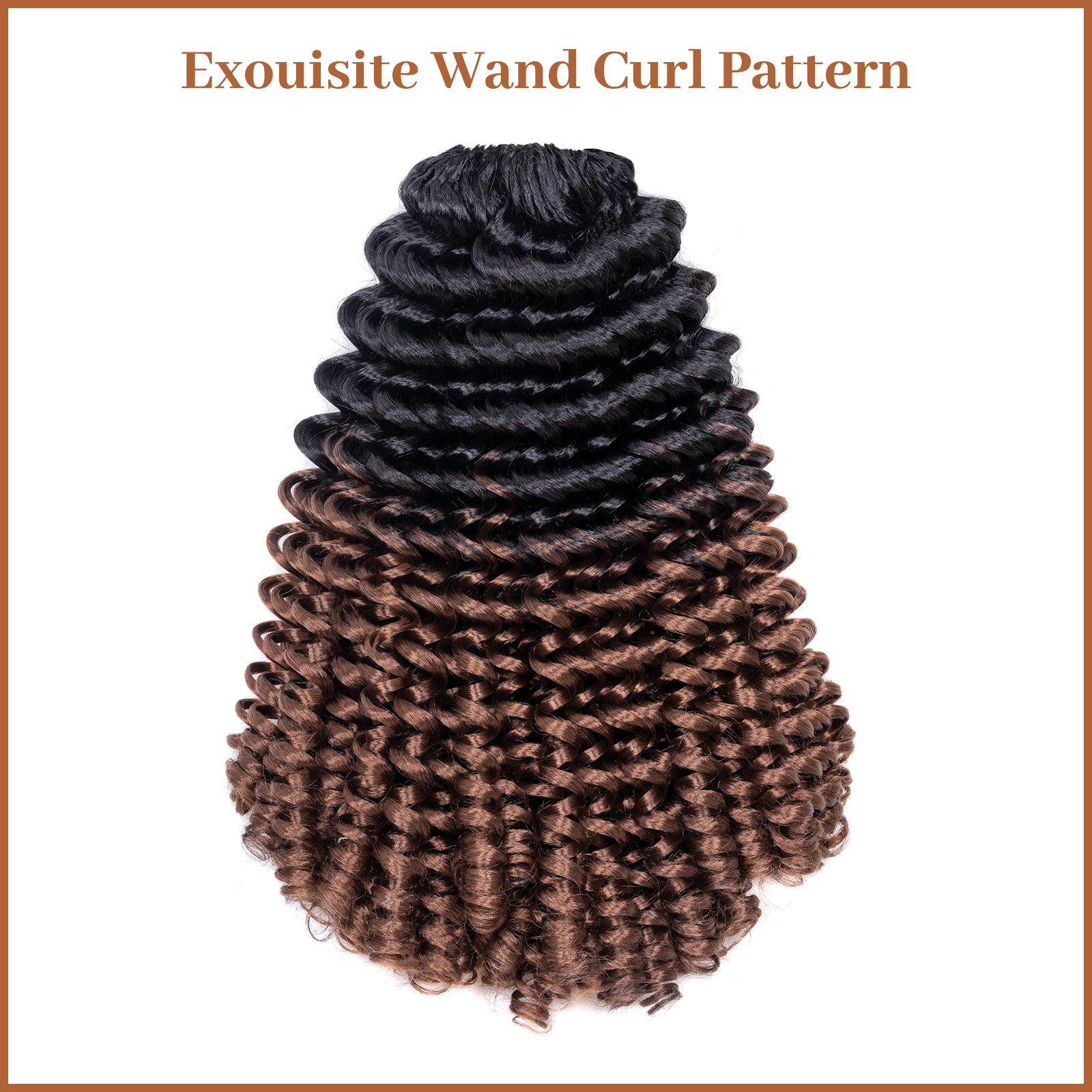 Wand Curl Synthetic Braiding Hair Exentions - Toyotress