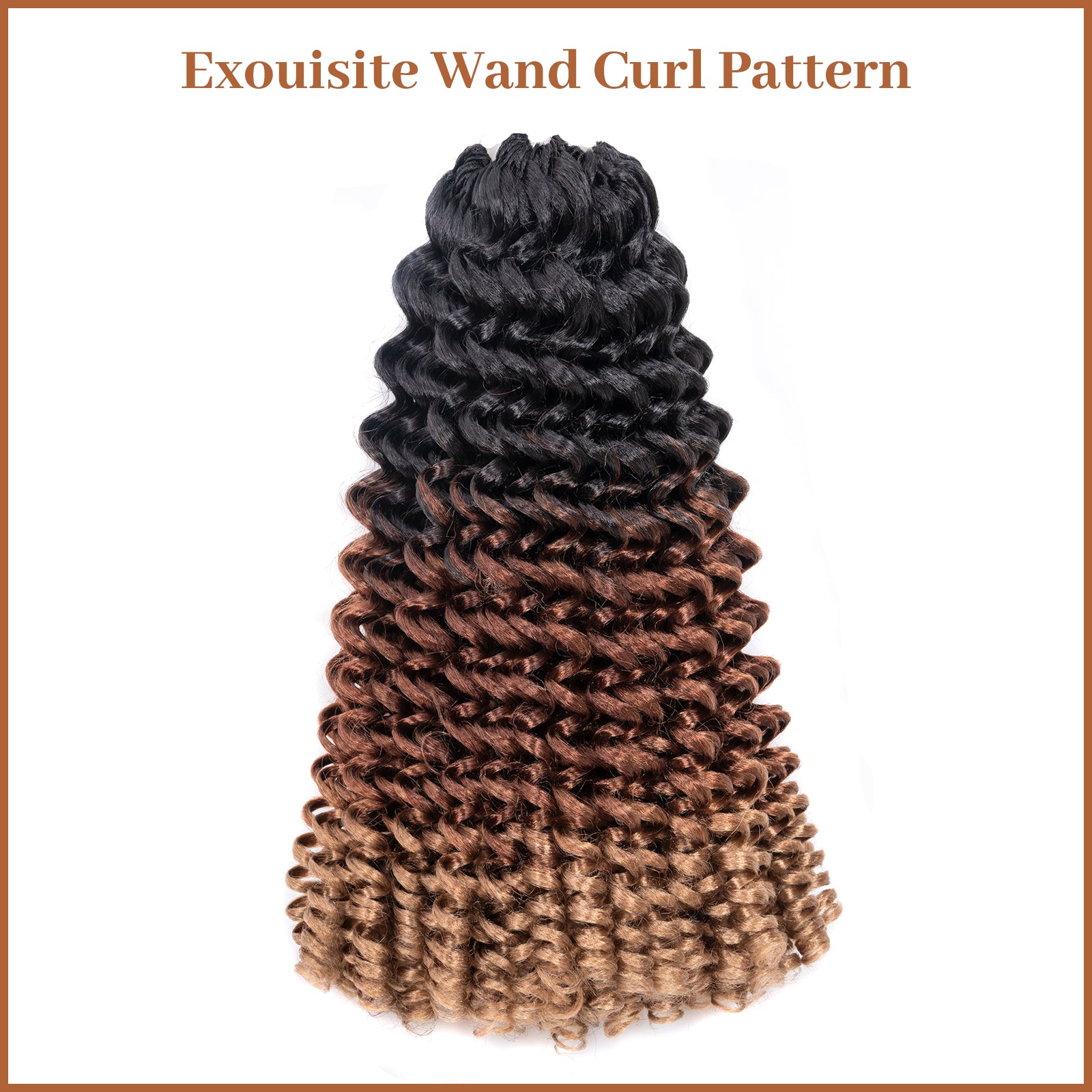 Wand Curl Synthetic Braiding Hair Exentions - Toyotress