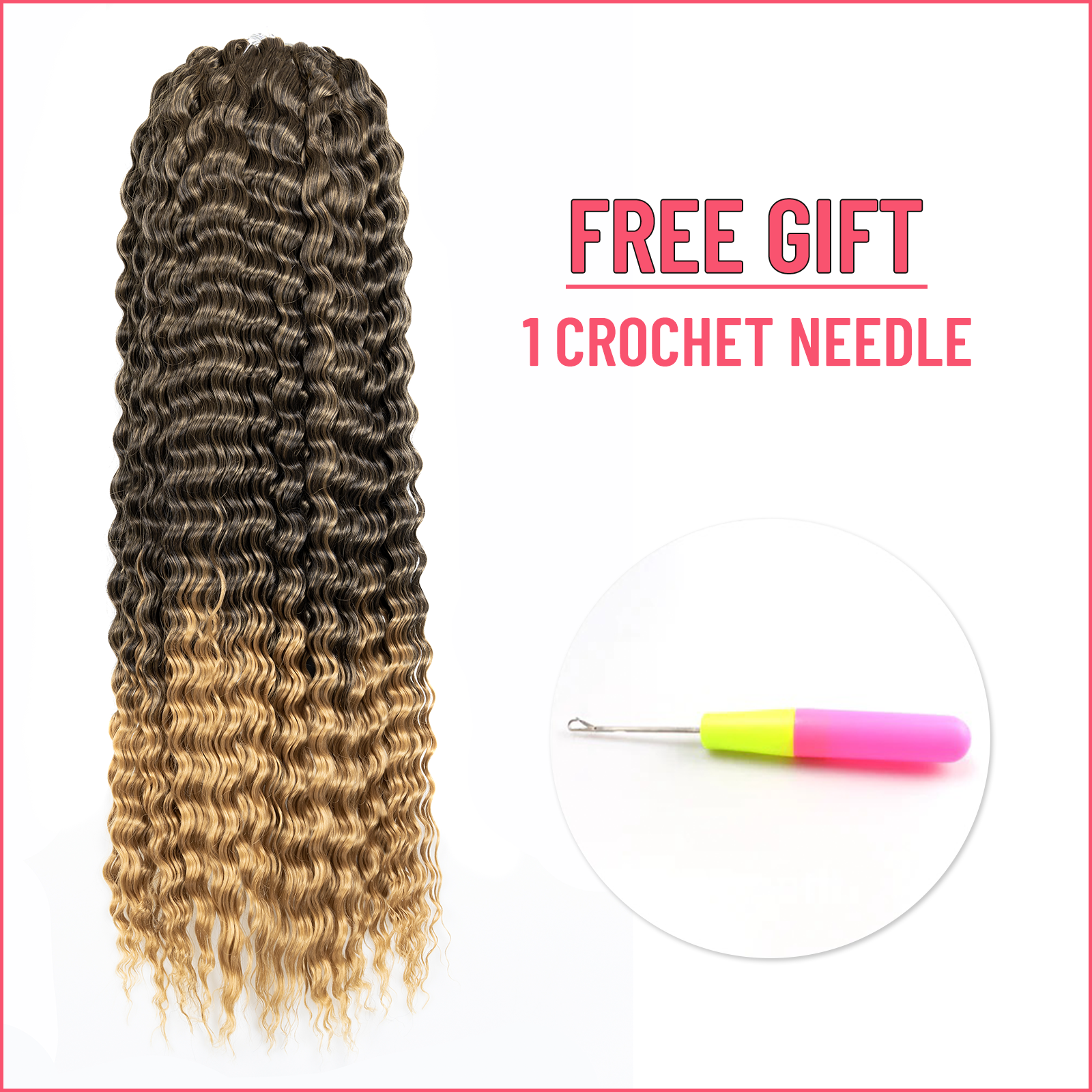 Ocean Wave Synthetic Crochet Braiding Hair Extensions - Toyotress