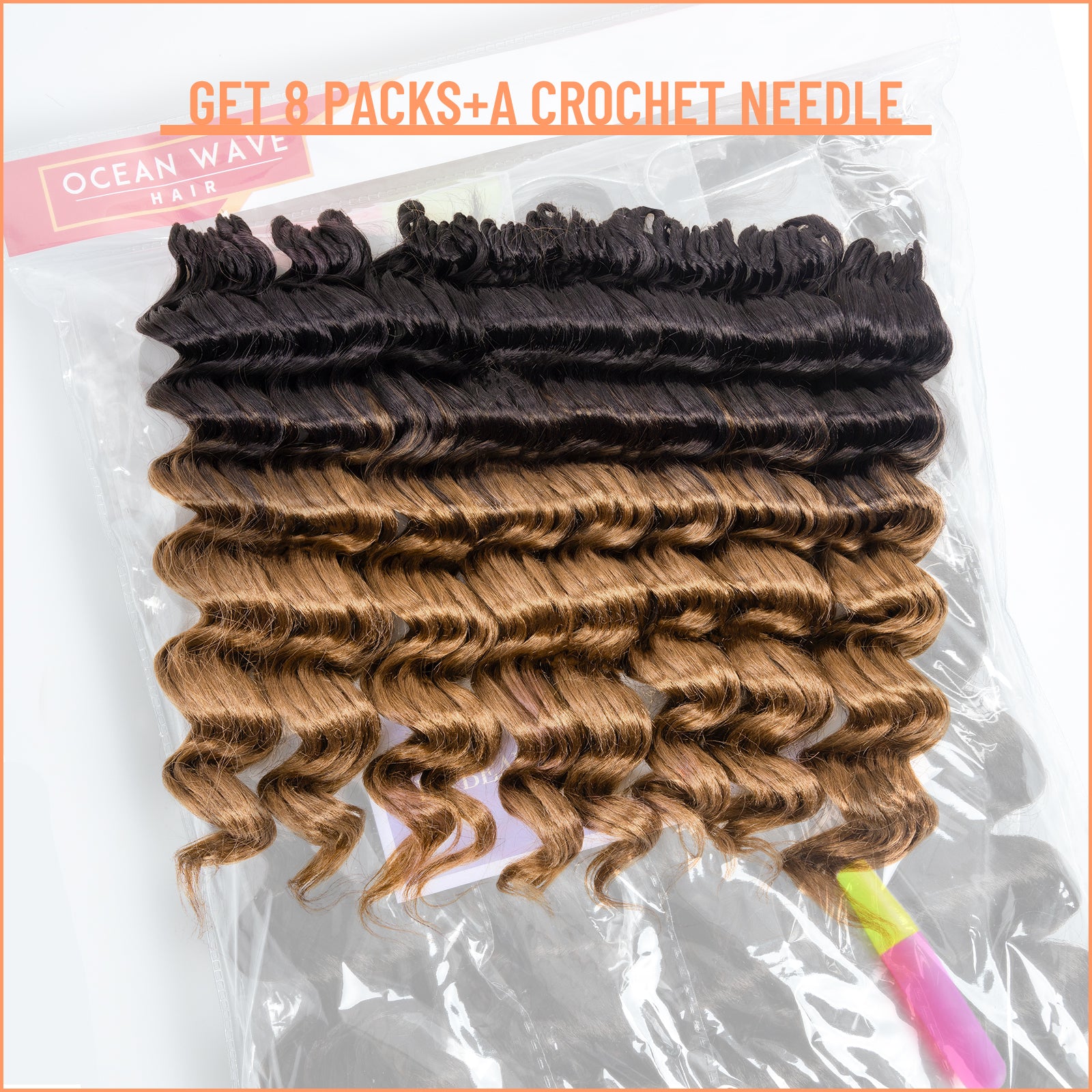 Ocean Wave Synthetic Crochet Braiding Hair Extensions - Toyotress