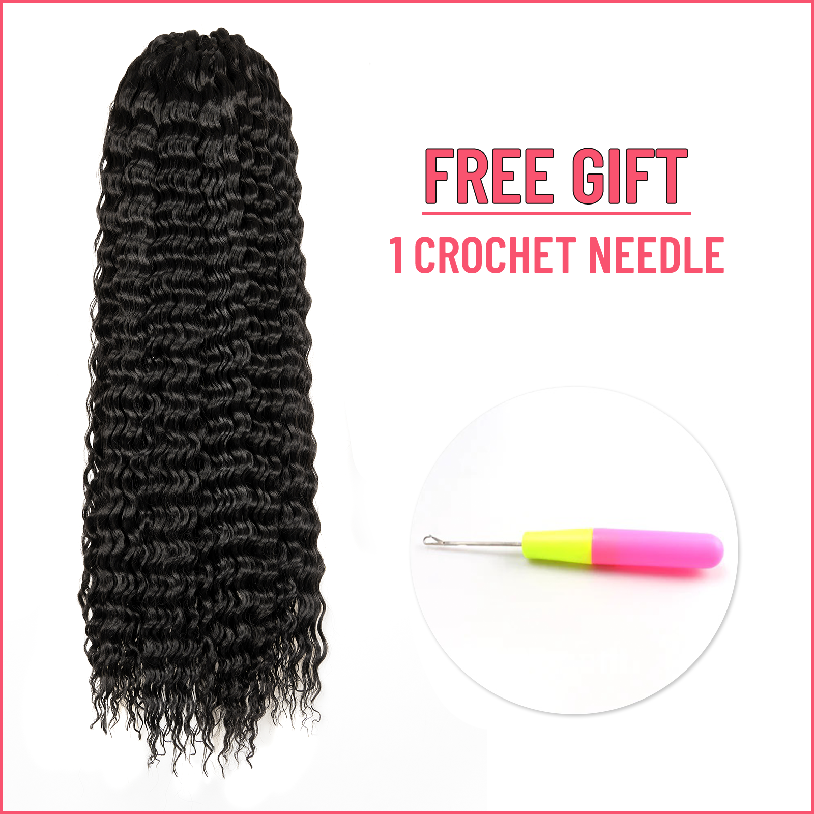 Ocean Wave Synthetic Crochet Braiding Hair Extensions - Toyotress