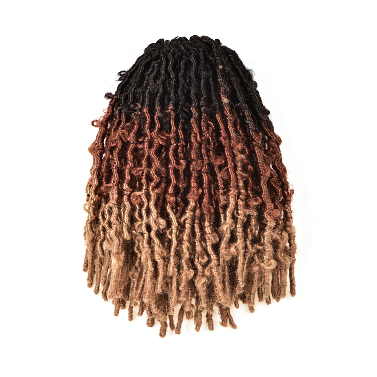 Facebook Group Benefit | Butterfly Locs 8 Packs | Pre-Looped Distressed Braiding Synthetic Crochet Hair