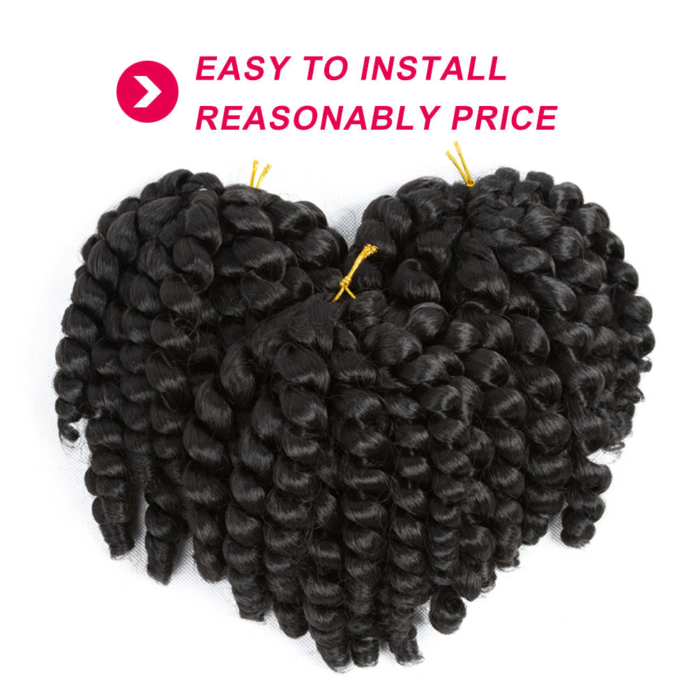 Wand Curl Synthetic Braiding Hair Exentions - Toyotress