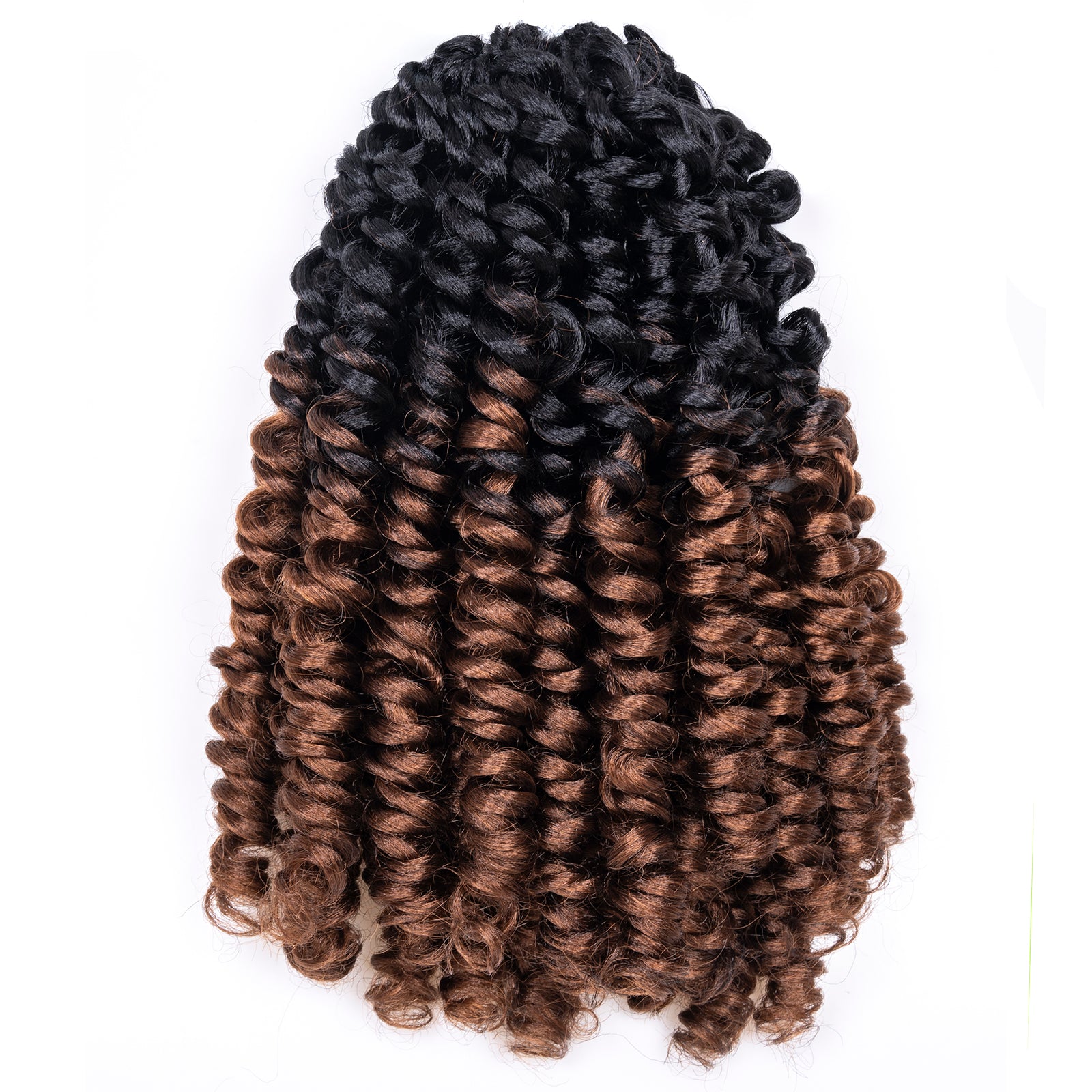 ( US ONLY) FAST SHIPPING WC | Toyotress Wand Curl Crochet Hair - 6 Packs Jet Black Jamaican Bounce Crochet Hair, Short Bob Curly Crochet Braids Bouncy Curls Synthetic Braiding Hair Extensions