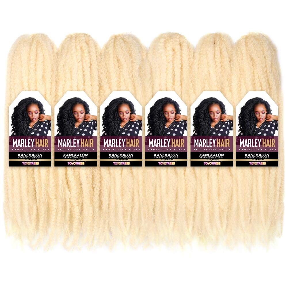 ToyoTress Marley Hair Crochet Braids Marley Twist Hair For Faux Locs Long Afro Kinky Curly Braiding Hair Synthetic