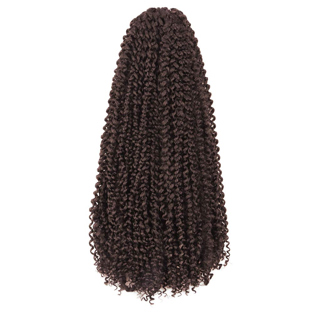 Facebook Group Benefit | TOYOTRESS Water Wave Passion Twist Hair 6/7 Packs - Ombre Orange Water Wave Crochet Braids Synthetic Braiding Hair Extensions